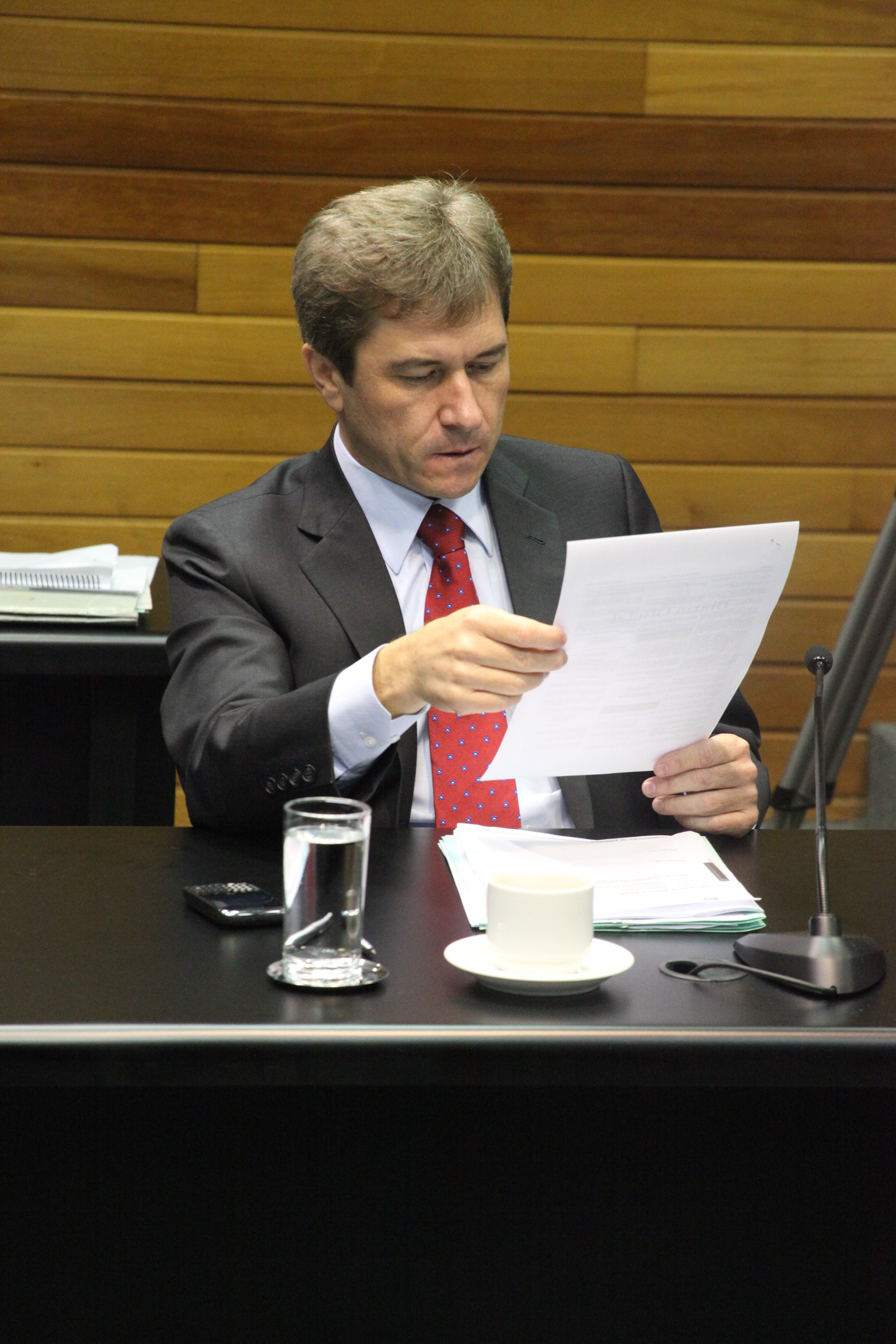 Deputado José Nei Ascari (PSD). Reunião da Comissão de Constituição e Justiça. Foto: Fábio Queiroz / Agência AL