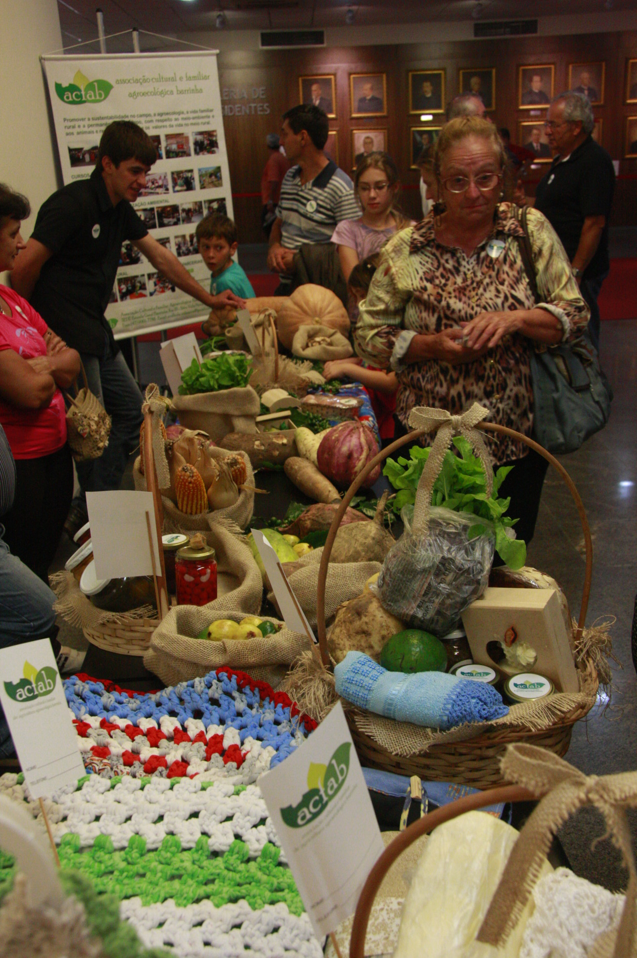 Exposição Produtos Agroecológicos. Foto: Eduardo Guedes de Oliveira / Agência AL