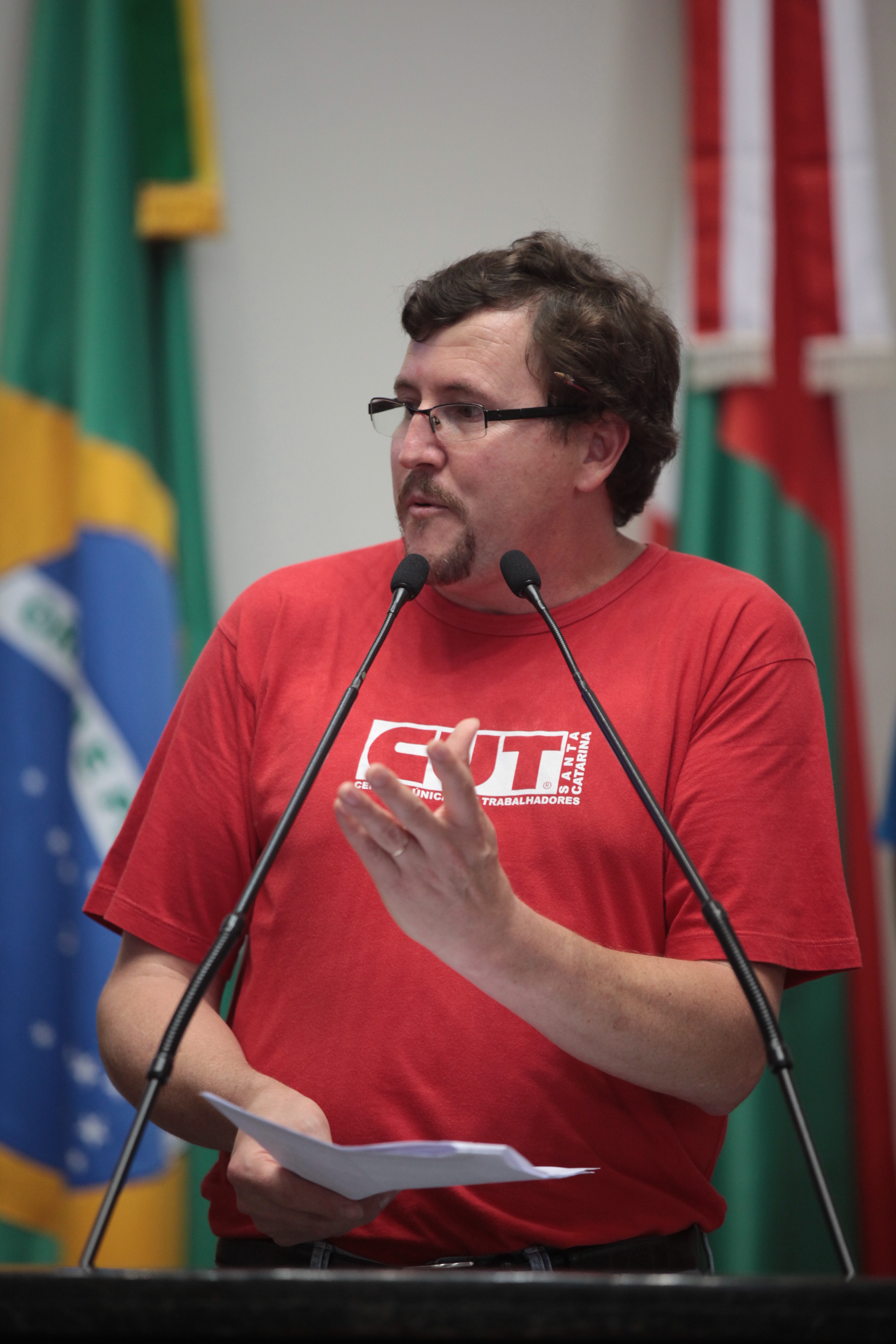 Aldoir Kraemer - Sessão Ordinária - Plenário Osni Regis. Foto: Carlos Kilian / Agência AL