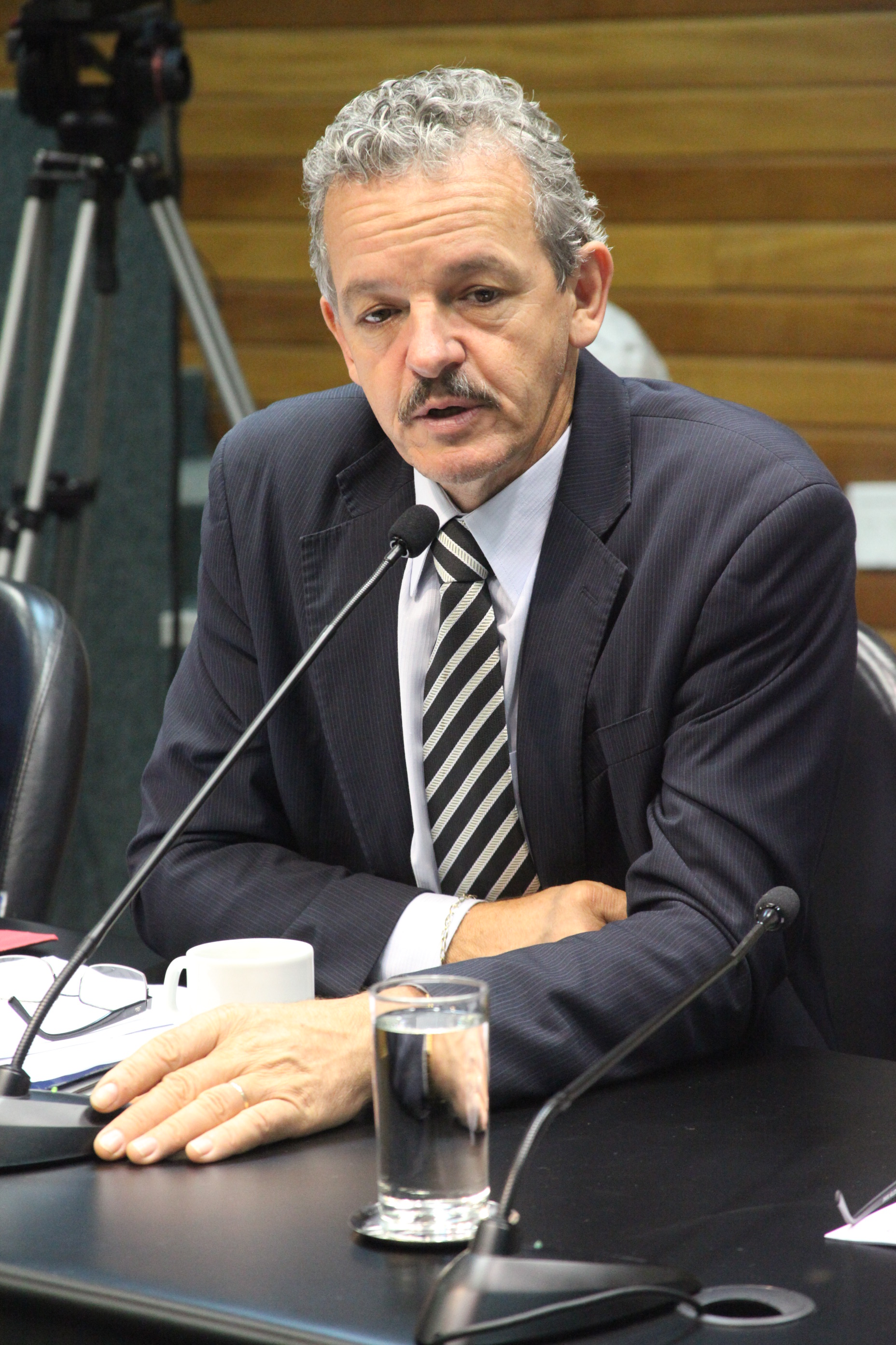 Deputado Dirceu Dresch (PT). Reunião da Comissão de Finanças e Tributação. Foto: Fábio Queiroz / Agência AL