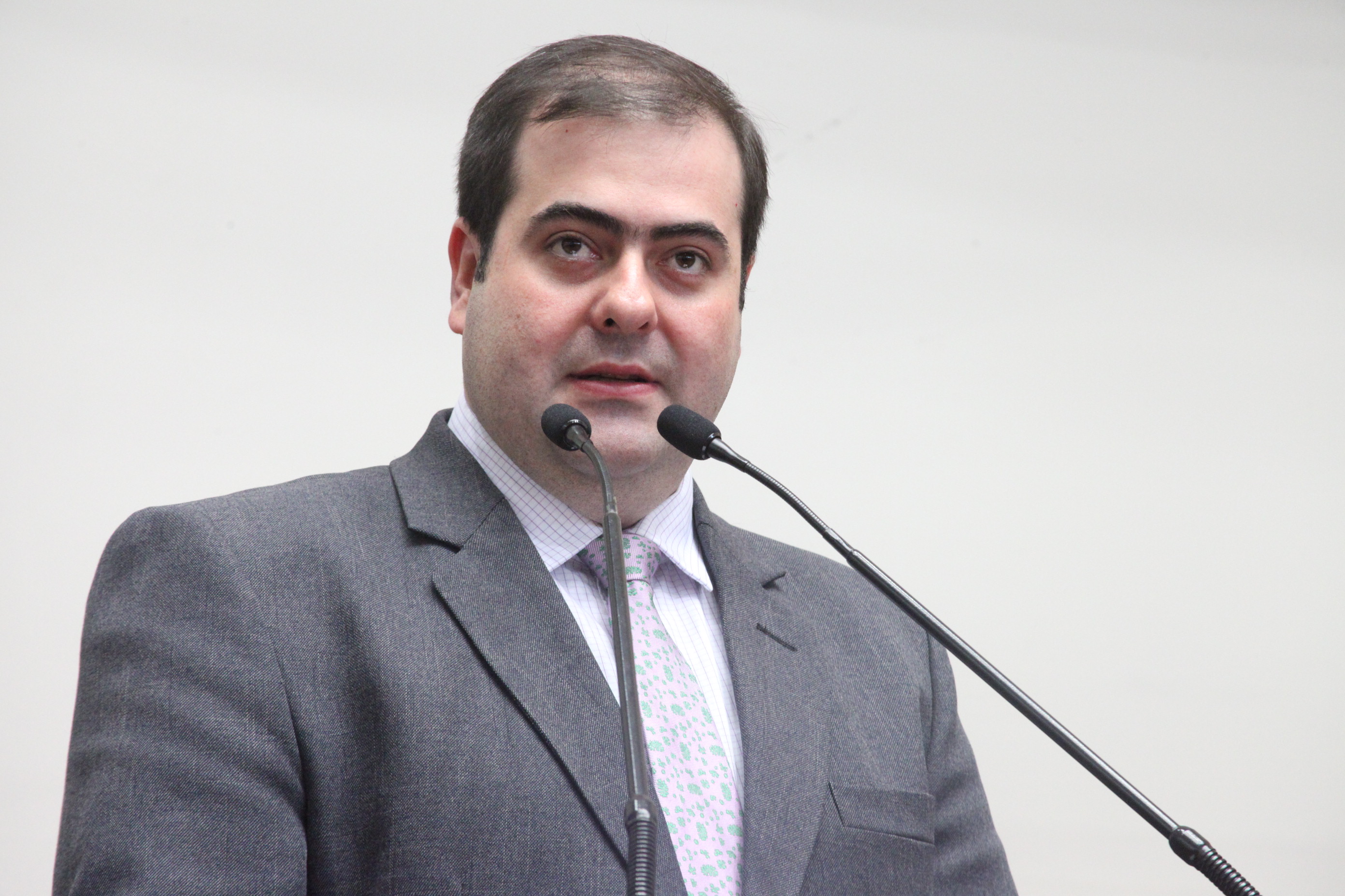 Deputado Carlos Chiodini (PMDB) - Sessão Ordinária - Plenário Osni Regis. Foto: Fábio Queiroz / Agência AL
