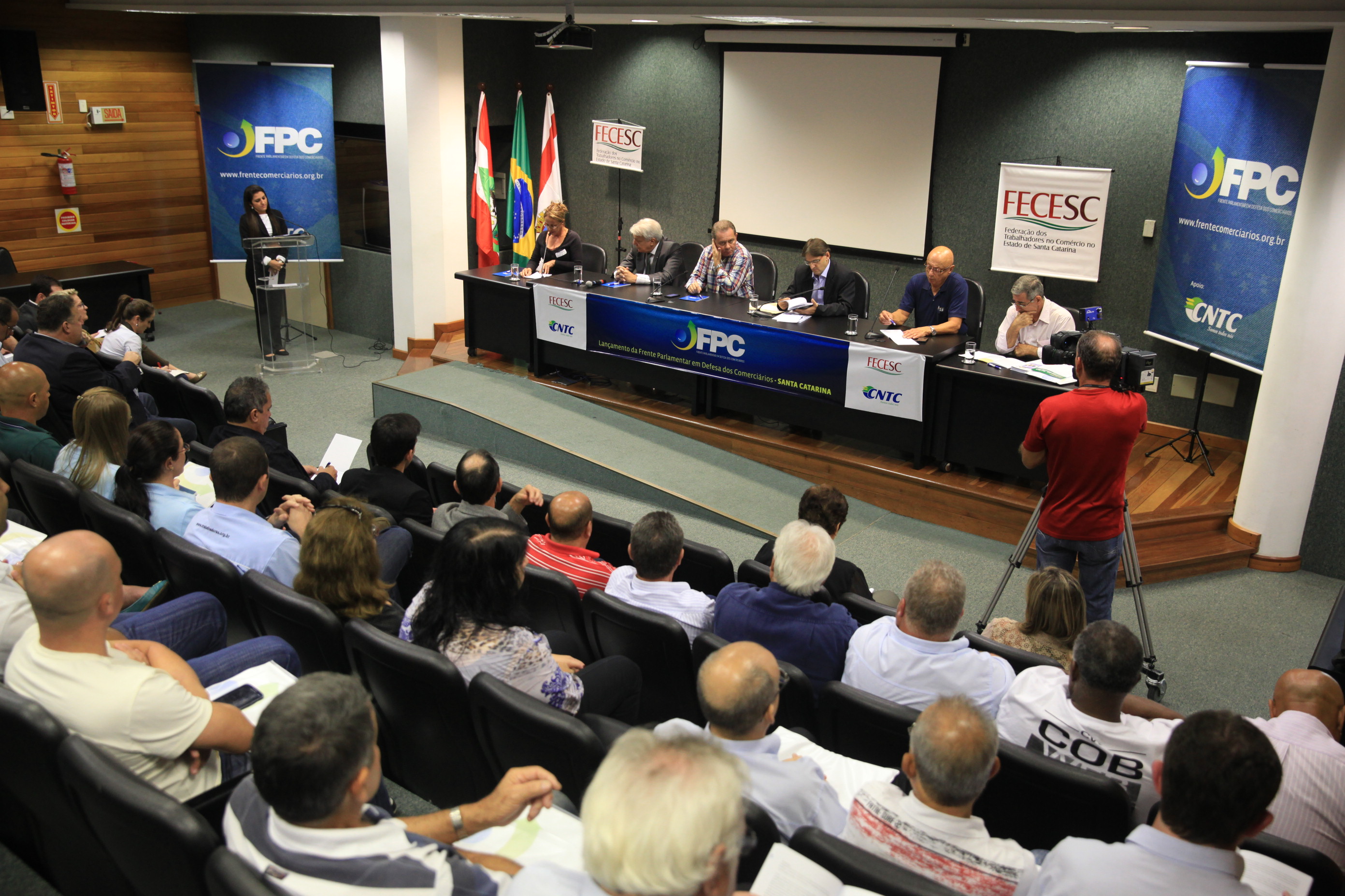 Lançamento da Frente Parlamentar em Defesa dos Comerciários - Lucas Gabriel Diniz / Agência AL