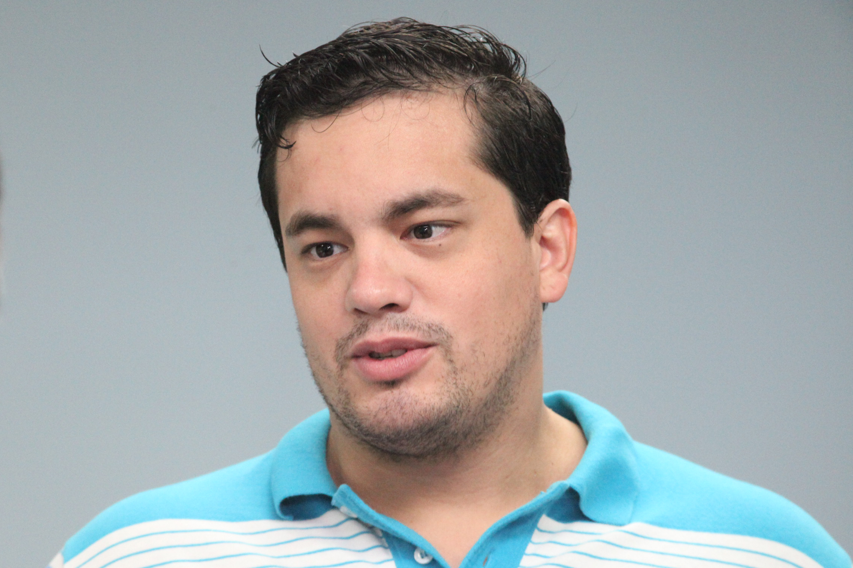 Diego Romero- médico uruguaio. Recepção dos médicos do Programa Mais Médicos. Foto: Fábio Queiroz / Agência AL
