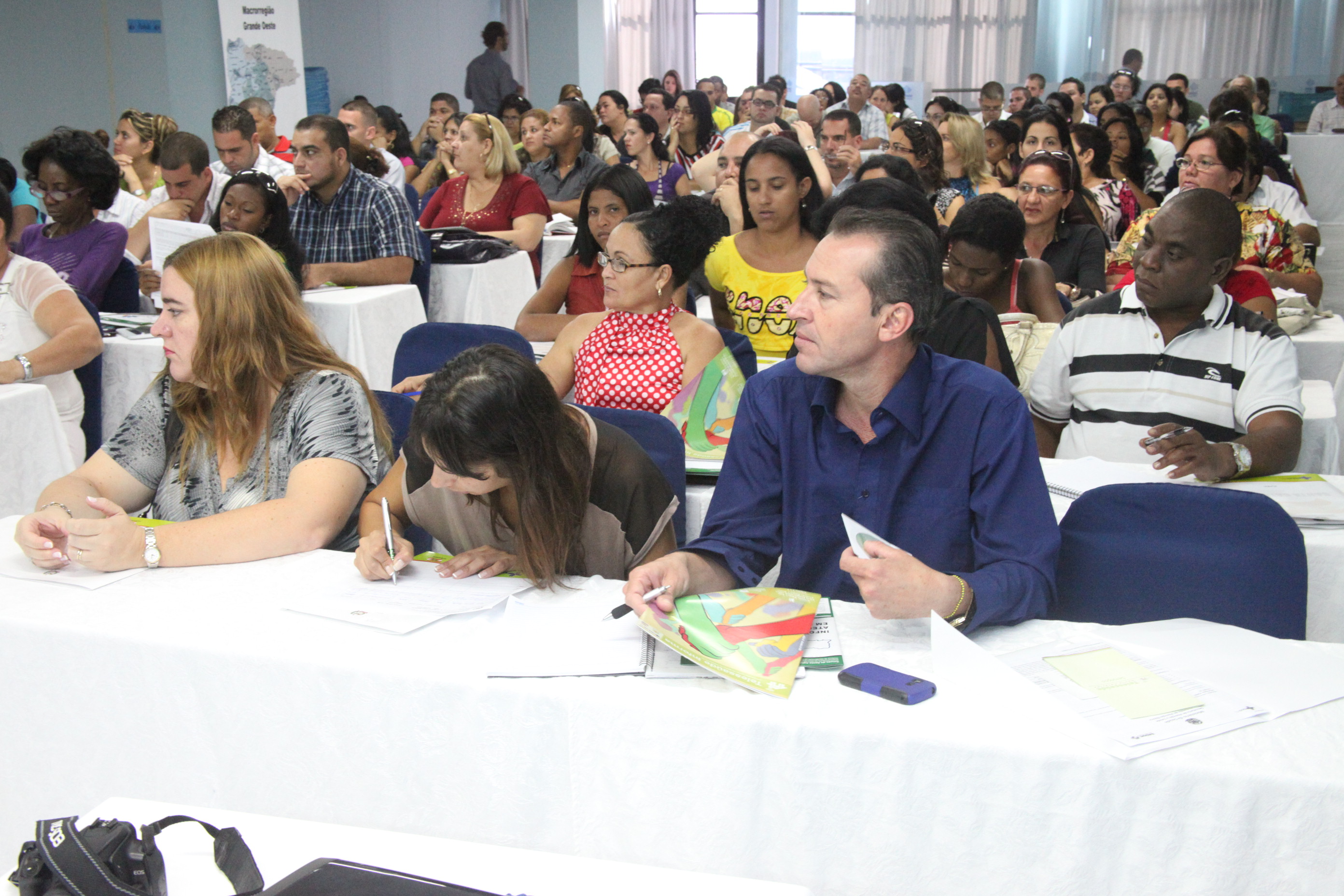 Recepção dos médicos do Programa Mais Médicos. Foto: Fábio Queiroz / Agência AL