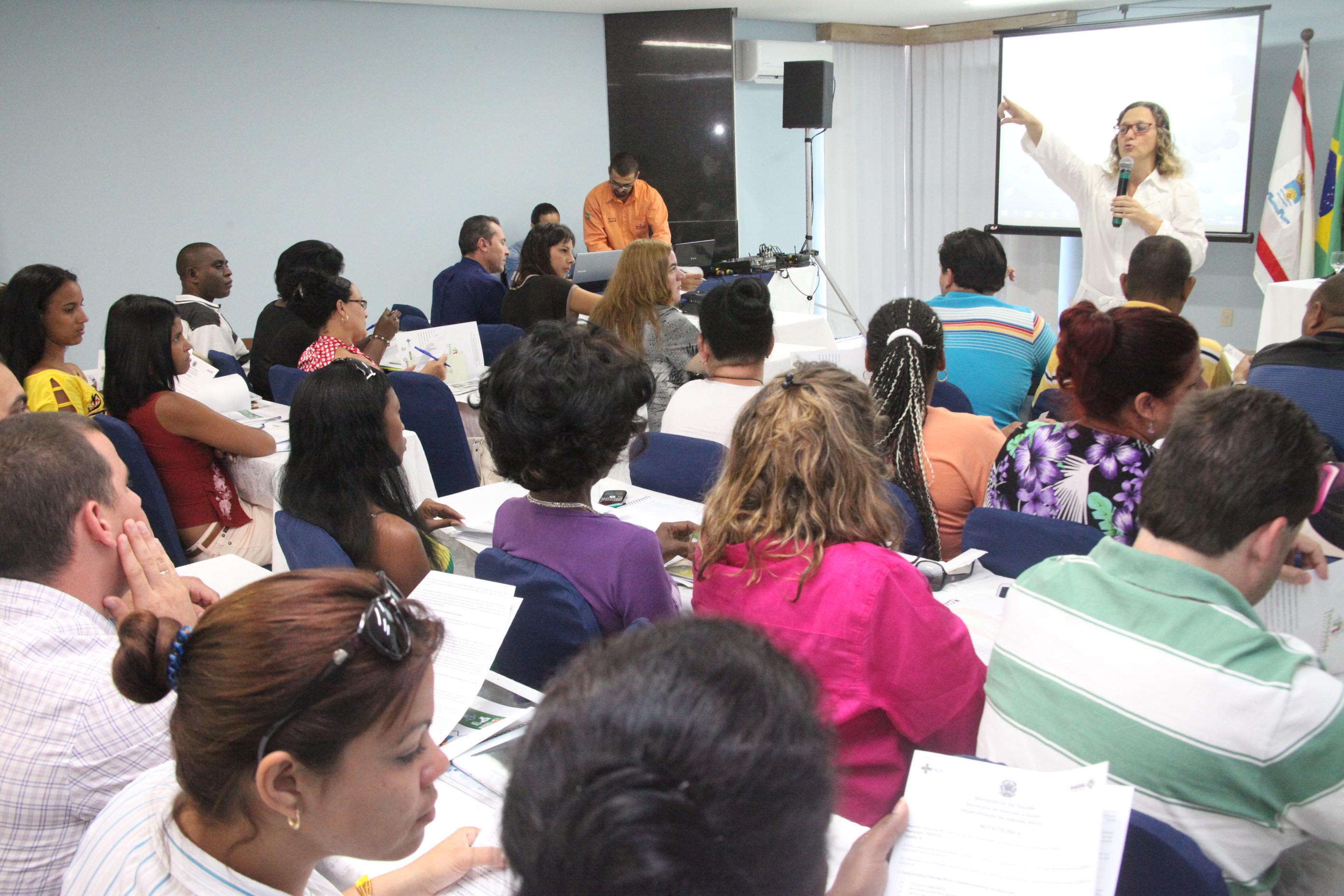 Recepção dos médicos do Programa Mais Médicos. Foto: Fábio Queiroz / Agência AL