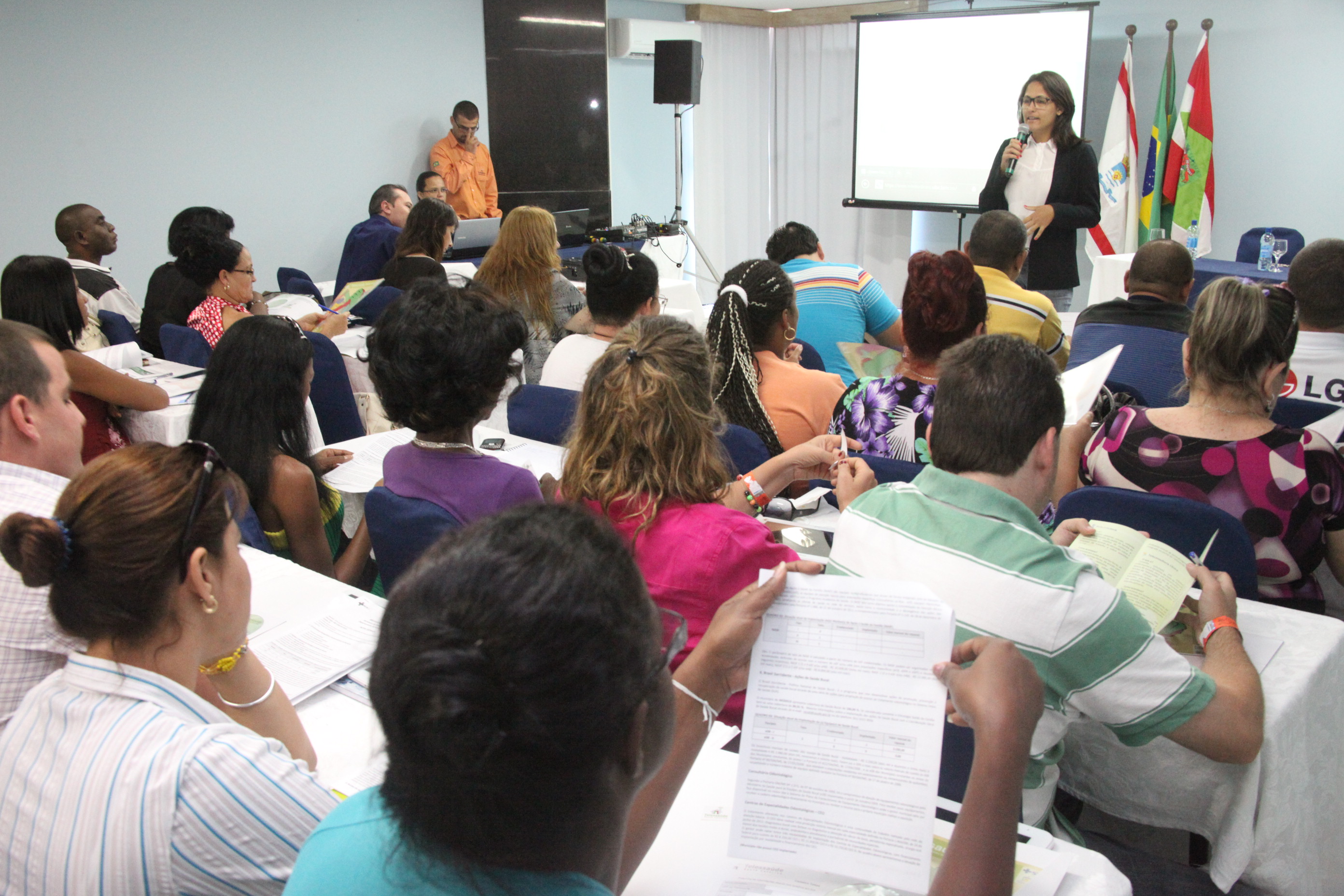 Recepção dos médicos do Programa Mais Médicos. Foto: Fábio Queiroz / Agência AL