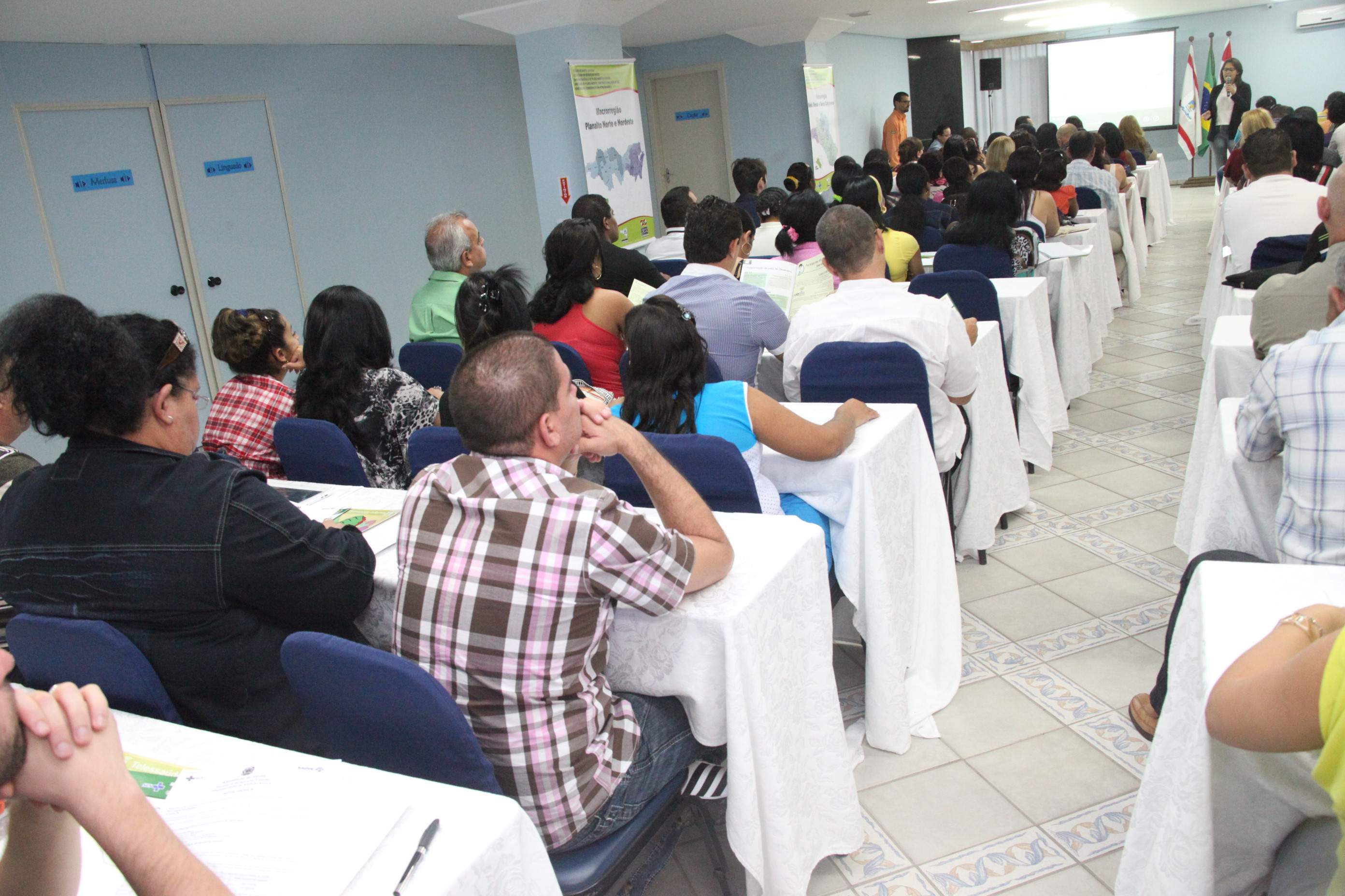 Recepção dos médicos do Programa Mais Médicos. Foto: Fábio Queiroz / Agência AL