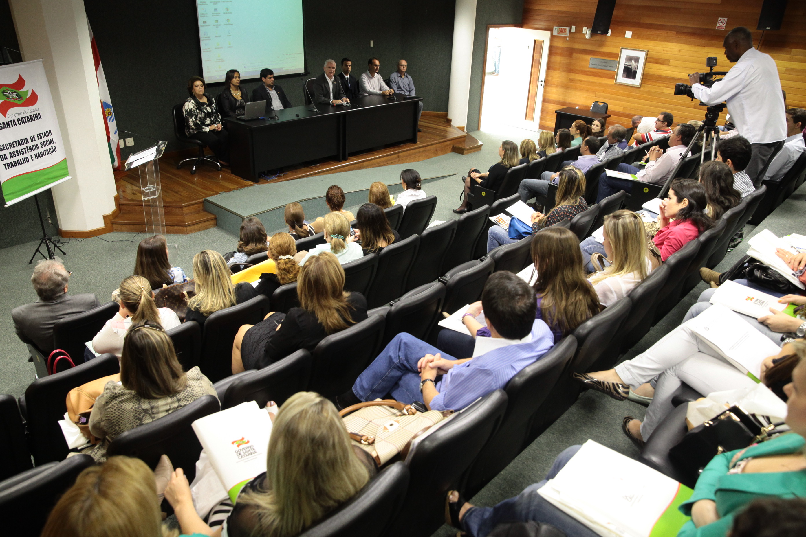1° Encontro de Alinhamento Técnico da Secretaria de Estado da Assistência Social, Trabalho e Habitação. Foto: Miriam Zomer/ Agência AL