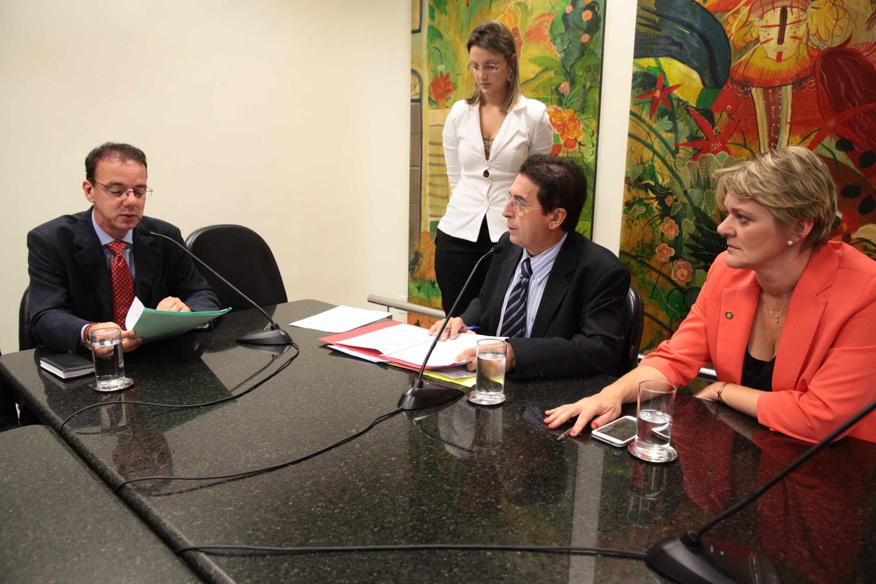 Reunião da Comissão de Educação. Foto: Miriam Zomer/ Agência AL