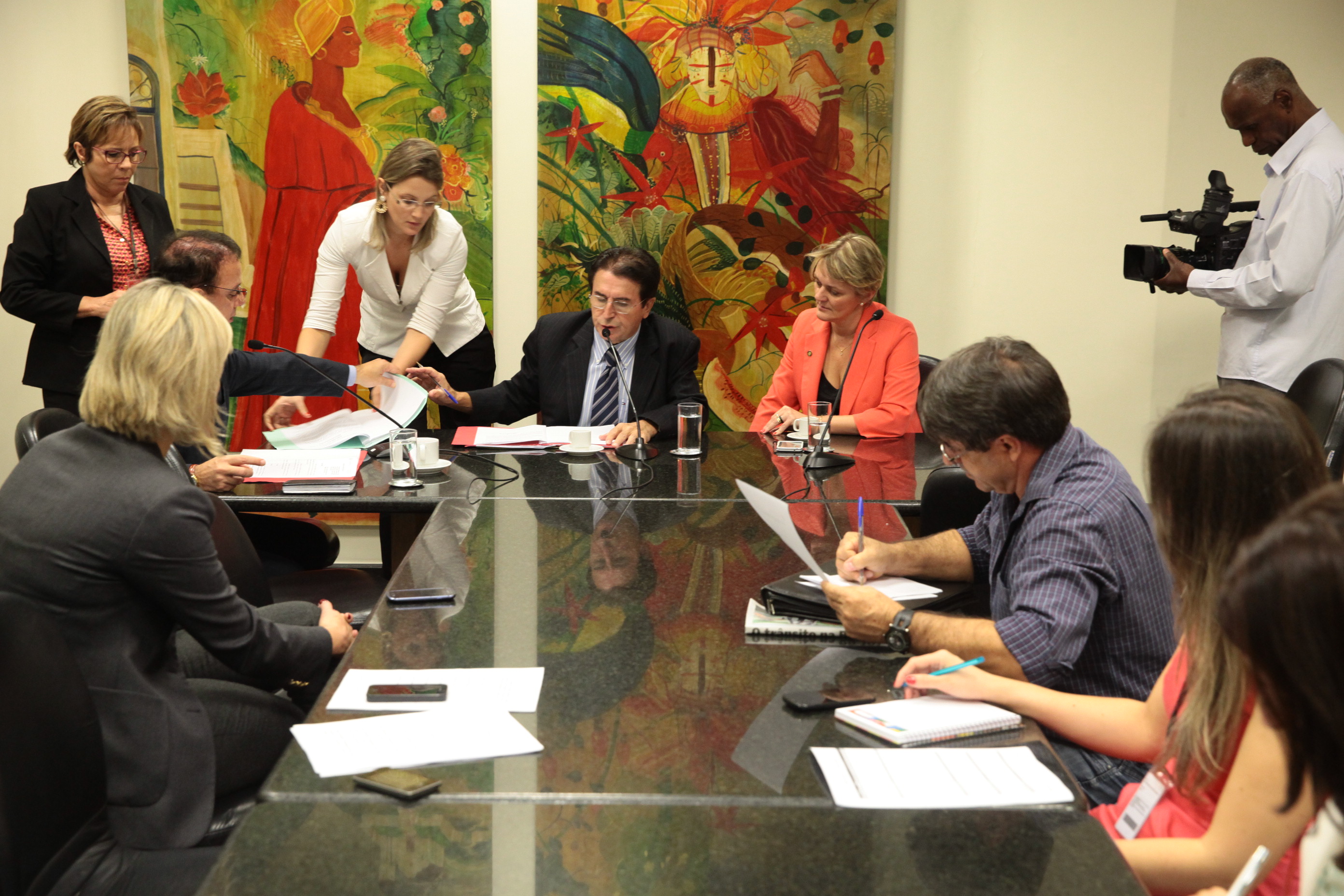 Reunião da Comissão de Educação. Foto: Miriam Zomer/ Agência AL
