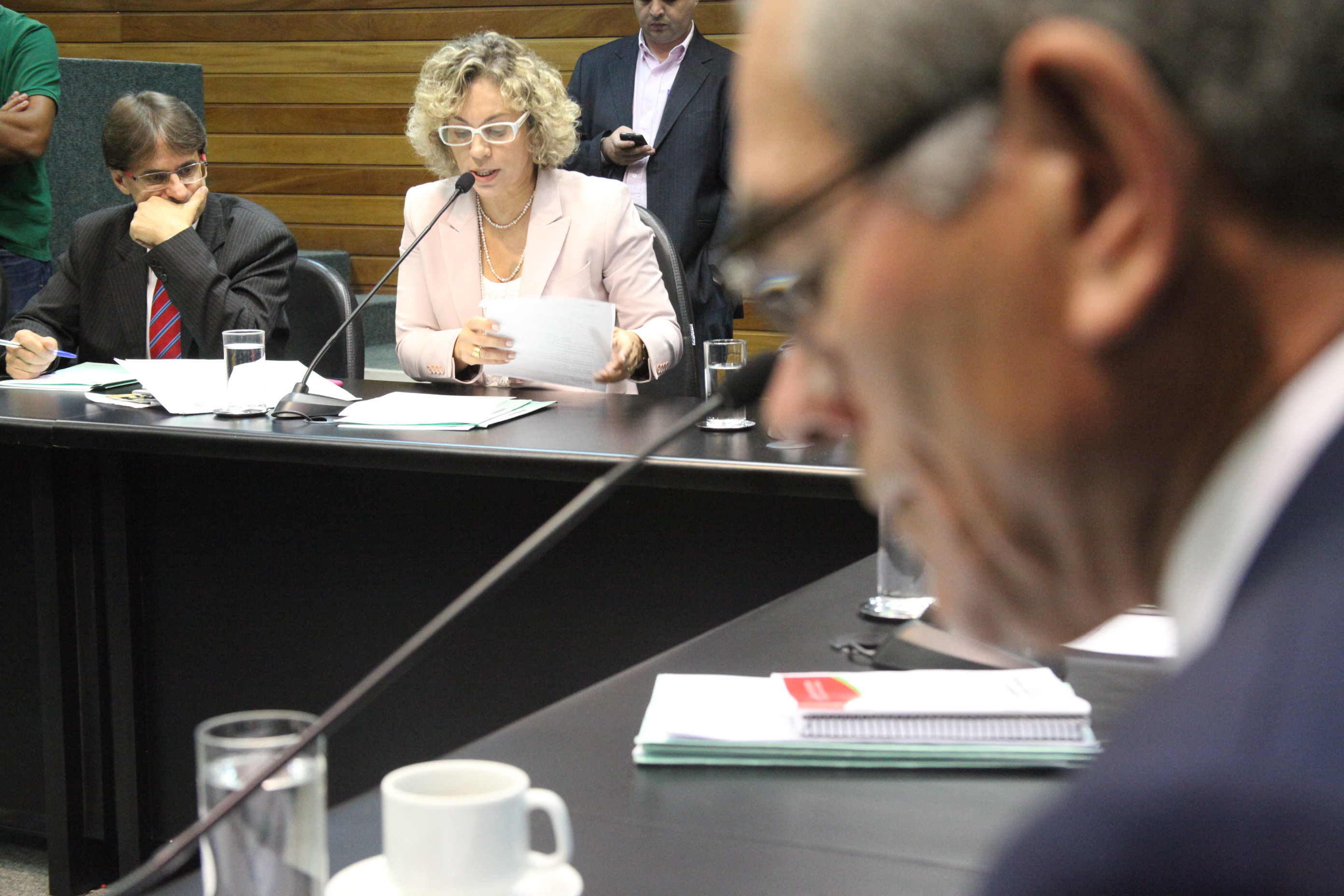 Reunião da Comissão de Constituição e Justiça. Foto: Fábio Queiroz / Agência AL