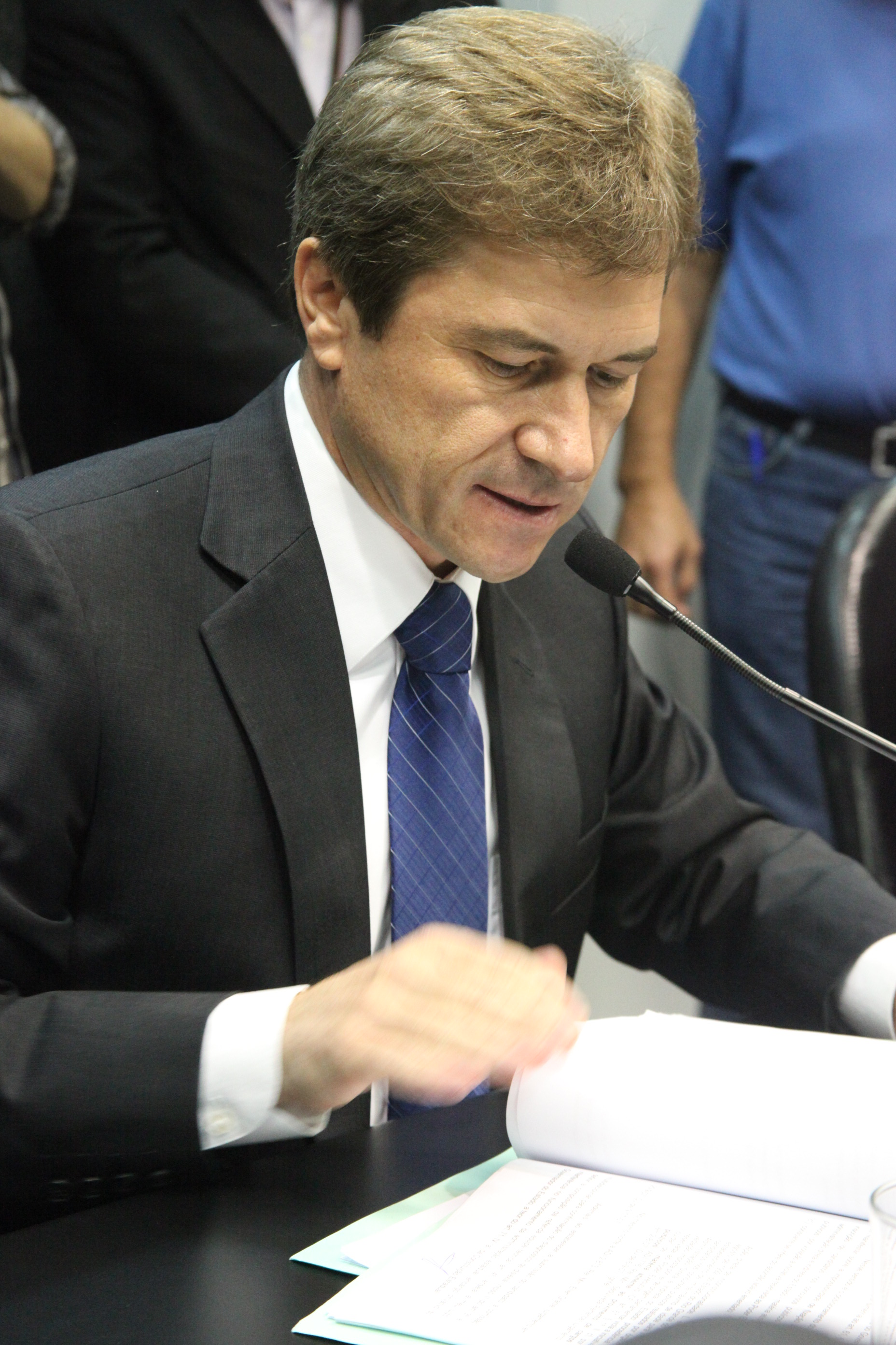 Deputado José Nei Ascari (PSD). Reunião da Comissão de Constituição e Justiça. Foto: Fábio Queiroz / Agência AL