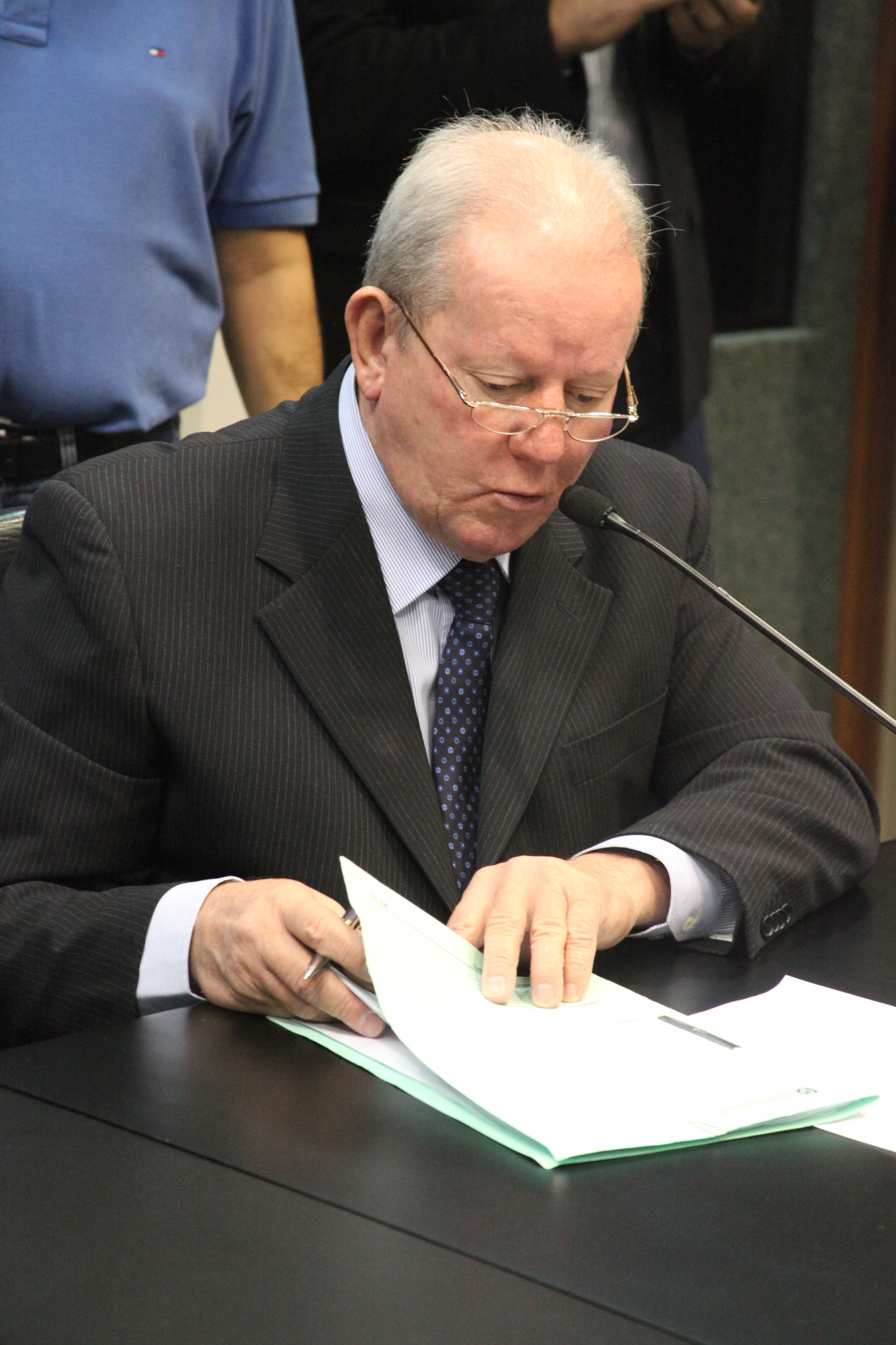 Deputado Marcos Vieira (PSDB). Reunião da Comissão de Constituição e Justiça. Foto: Fábio Queiroz / Agência AL