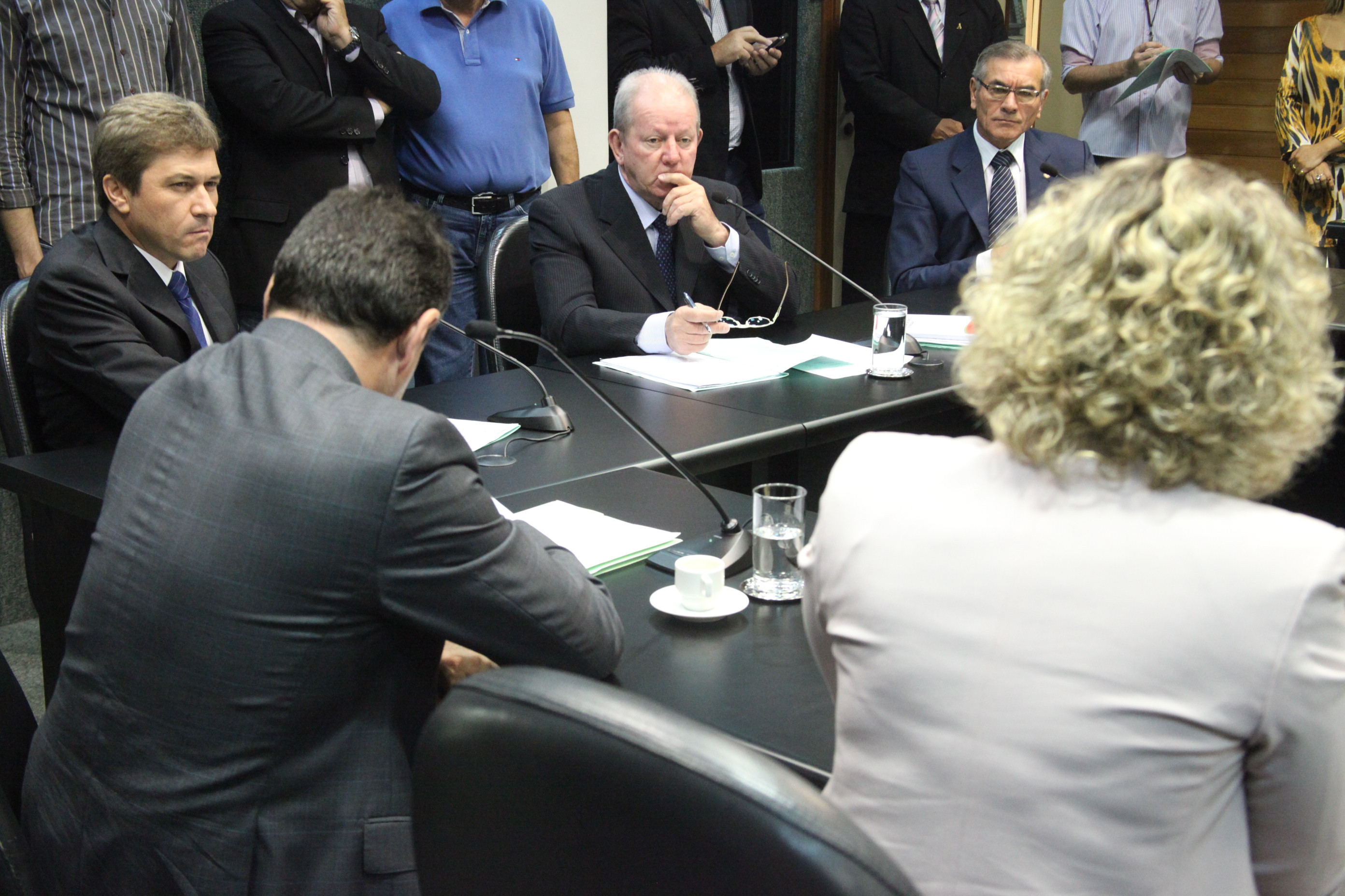 Reunião da Comissão de Constituição e Justiça. Foto: Fábio Queiroz / Agência AL
