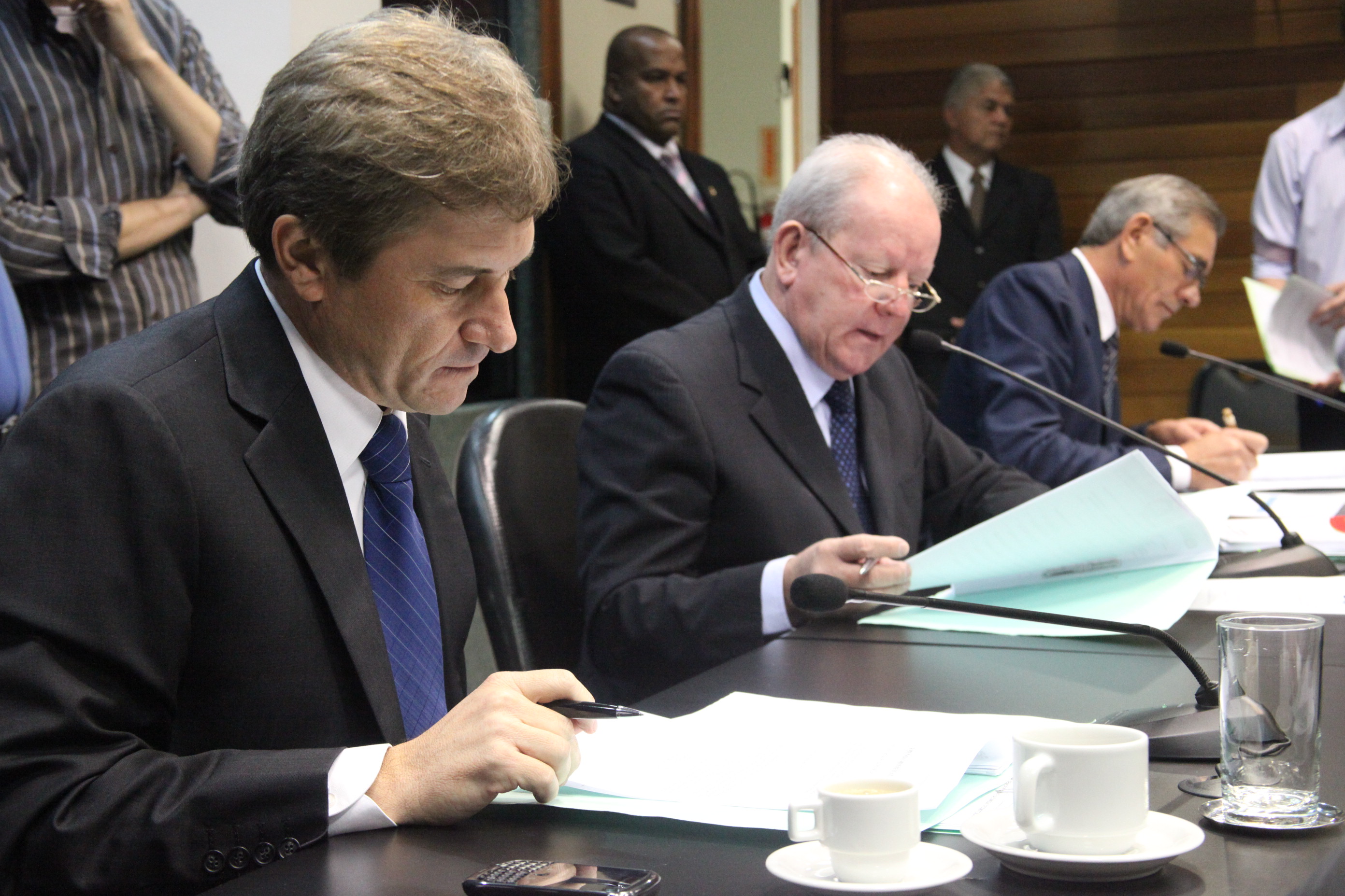 Reunião da Comissão de Constituição e Justiça. Foto: Fábio Queiroz / Agência AL