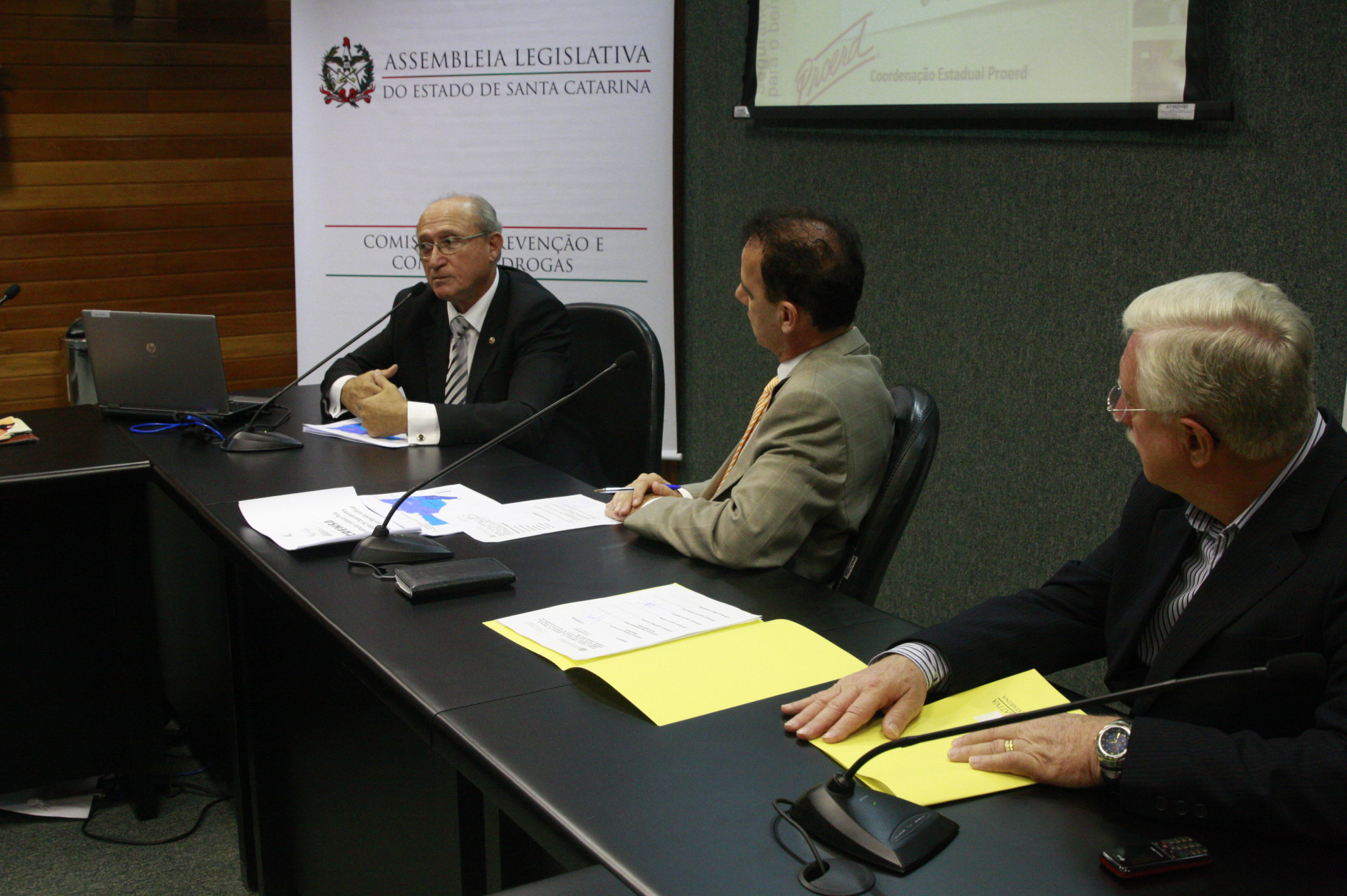 Reunião da Comissão de Prevenção e Combate às Drogas. Foto: Eduardo Guedes de Oliveira/Agência AL