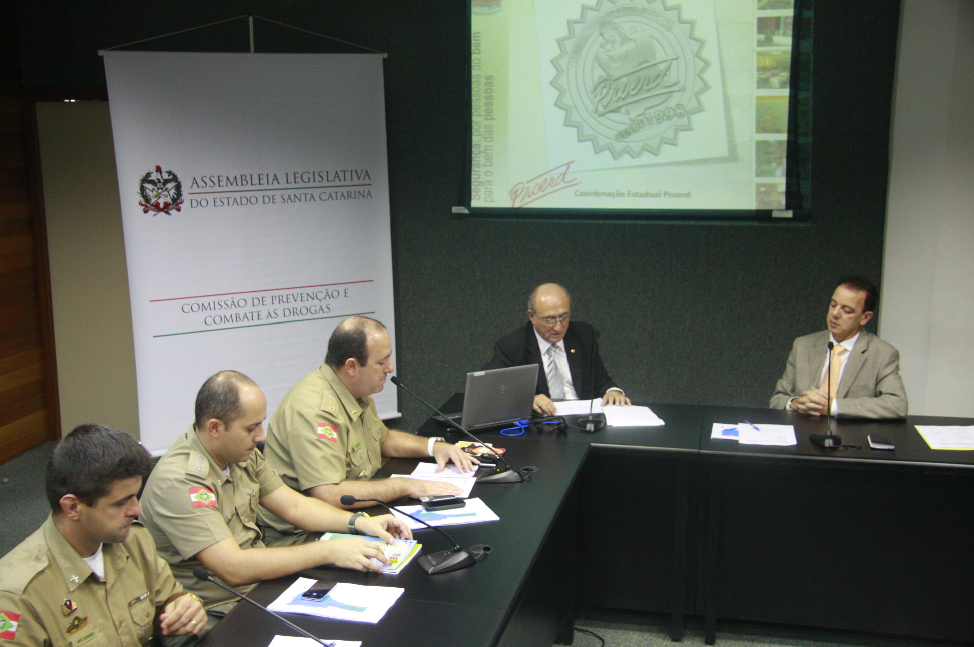 Reunião da Comissão de Prevenção e Combate às Drogas. Foto: Eduardo Guedes de Oliveira/Agência AL