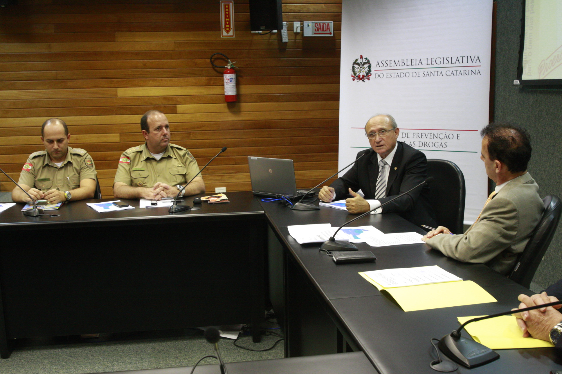 Reunião da Comissão de Prevenção e Combate às Drogas. Foto: Eduardo Guedes de Oliveira/Agência AL