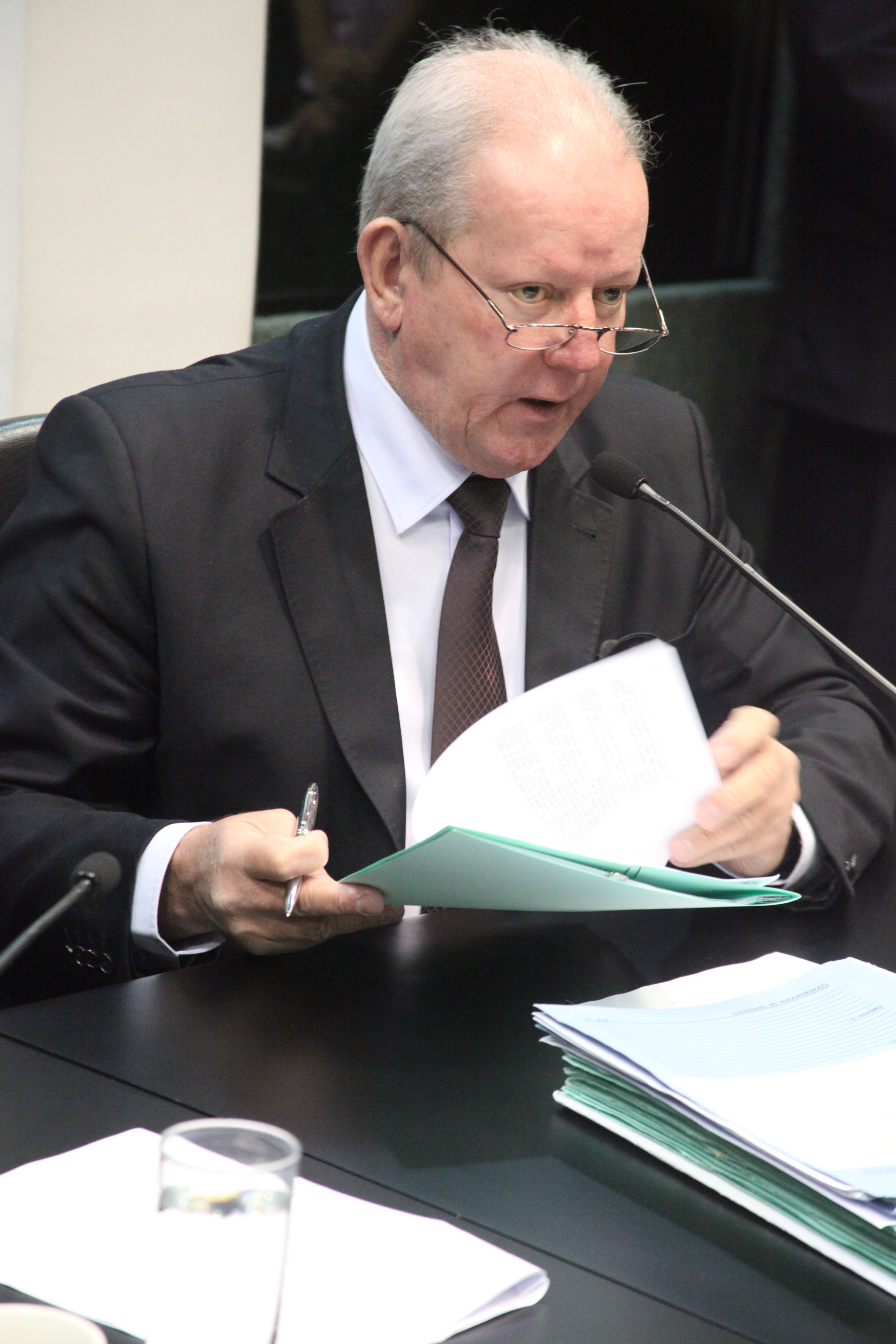 Reunião da Comissão de Constituição e Justiça. Foto: Fábio Queiroz / Agência AL