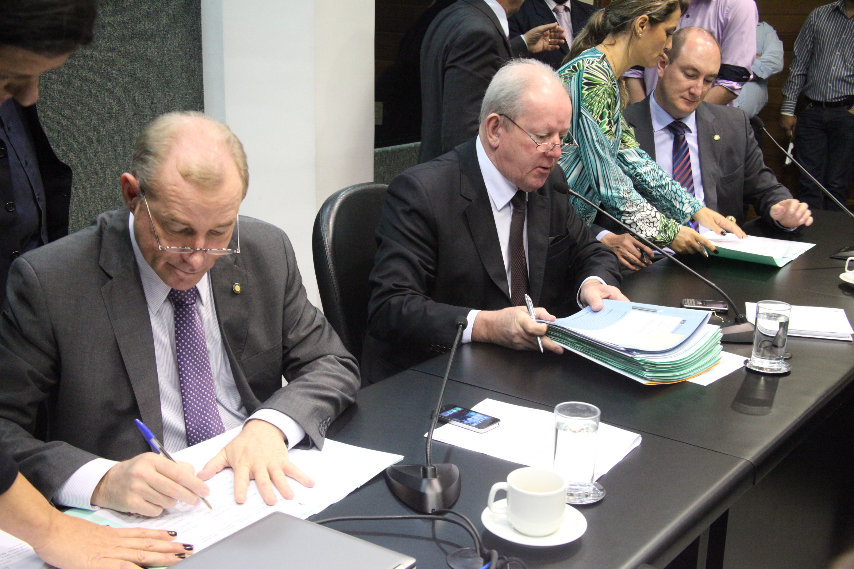 Reunião da Comissão de Constituição e Justiça. Foto: Fábio Queiroz / Agência AL