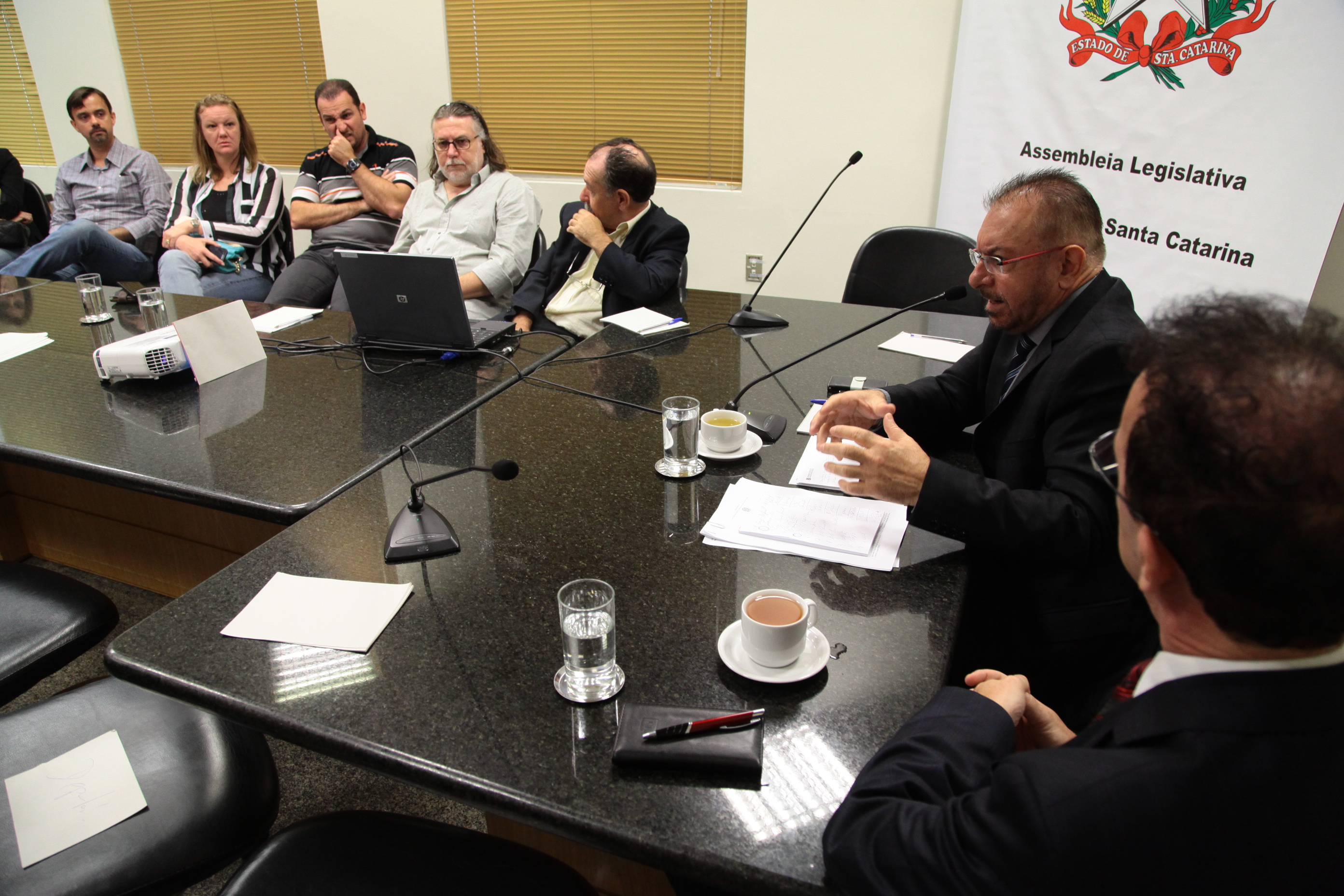 Reunião Ampliada que apresentará o Plano de Implantação da Rede Psicossocial Estadual. Foto: Miriam Zomer/Agência AL