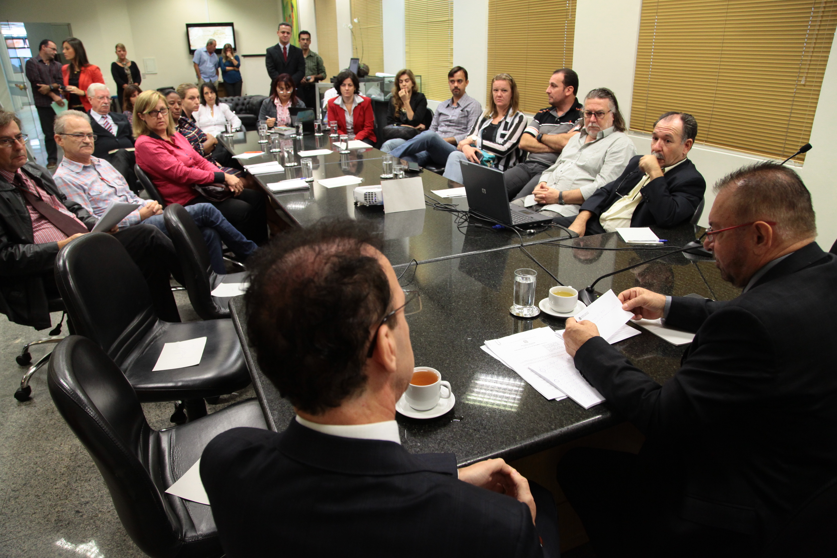 Reunião Ampliada que apresentará o Plano de Implantação da Rede Psicossocial Estadual. Foto: Miriam Zomer/Agência AL