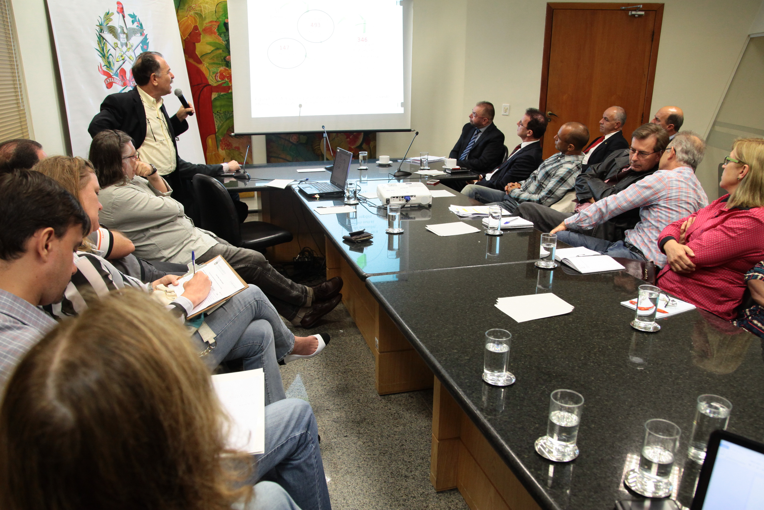 Reunião Ampliada que apresentará o Plano de Implantação da Rede Psicossocial Estadual. Foto: Miriam Zomer/Agência AL