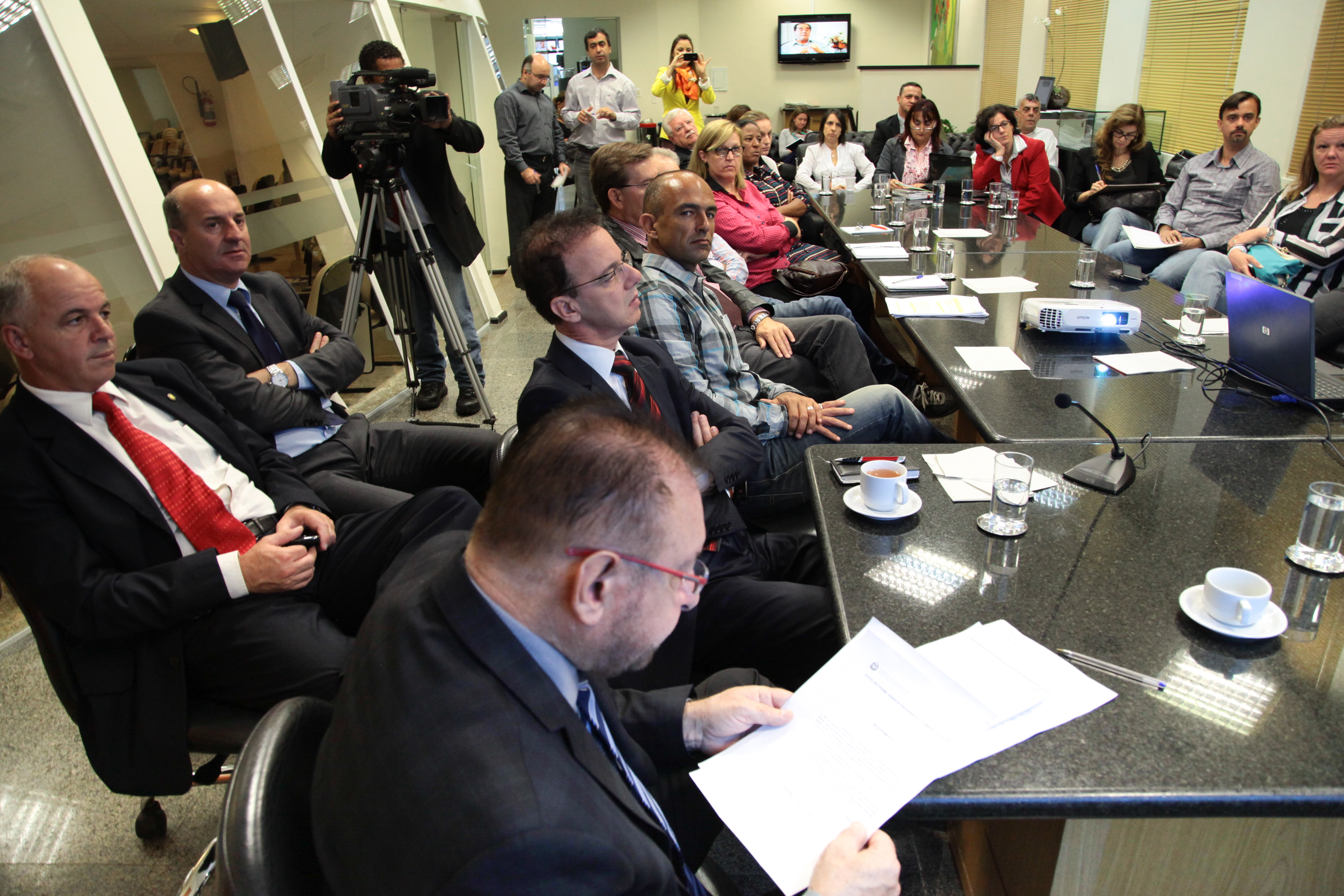Reunião Ampliada que apresentará o Plano de Implantação da Rede Psicossocial Estadual. Foto: Miriam Zomer/Agência AL