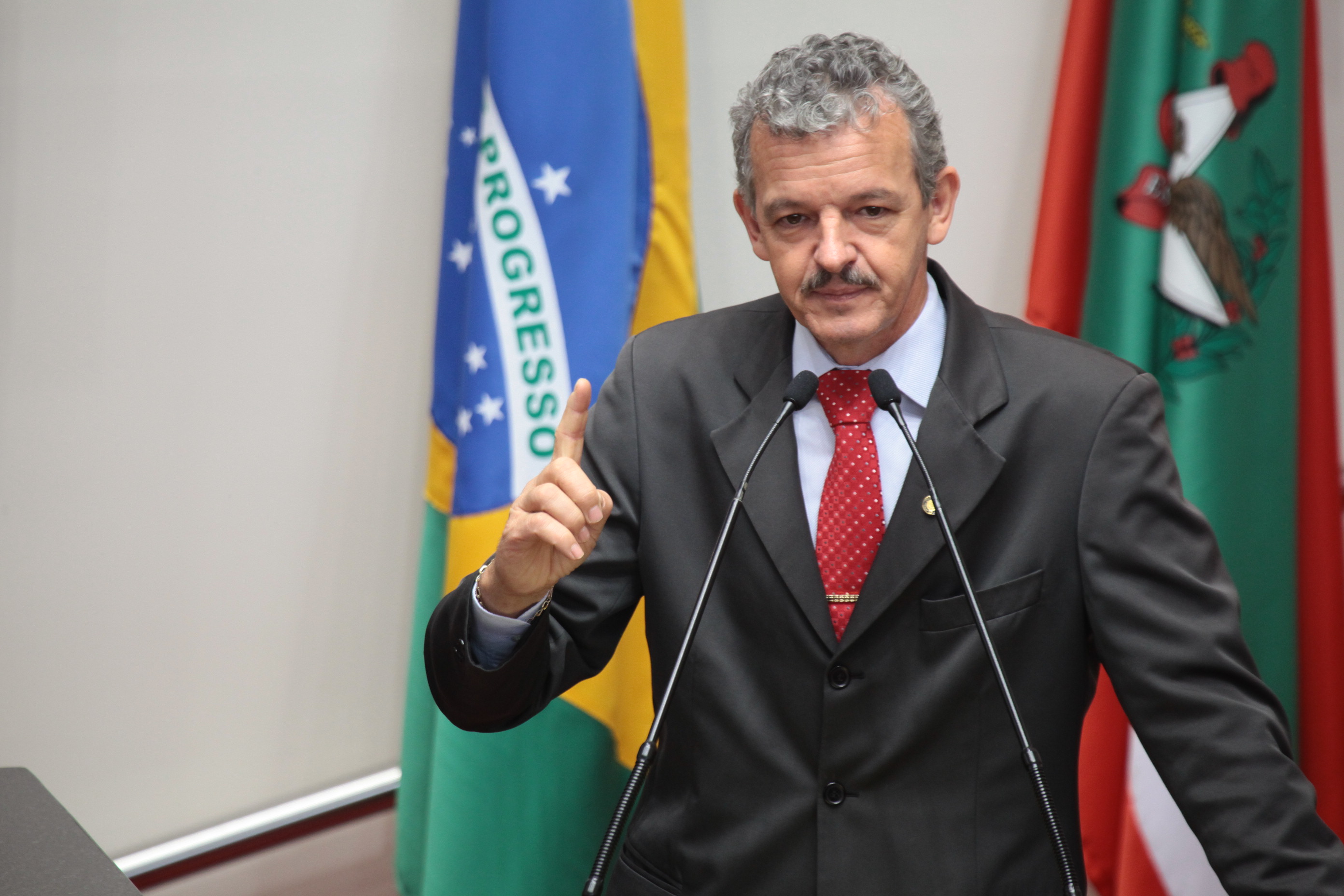 Sessão Ordinária - Plenário Osni Regis. Deputado Dirceu Dresch (PT) Foto: Miriam Zomer/ Agência AL
