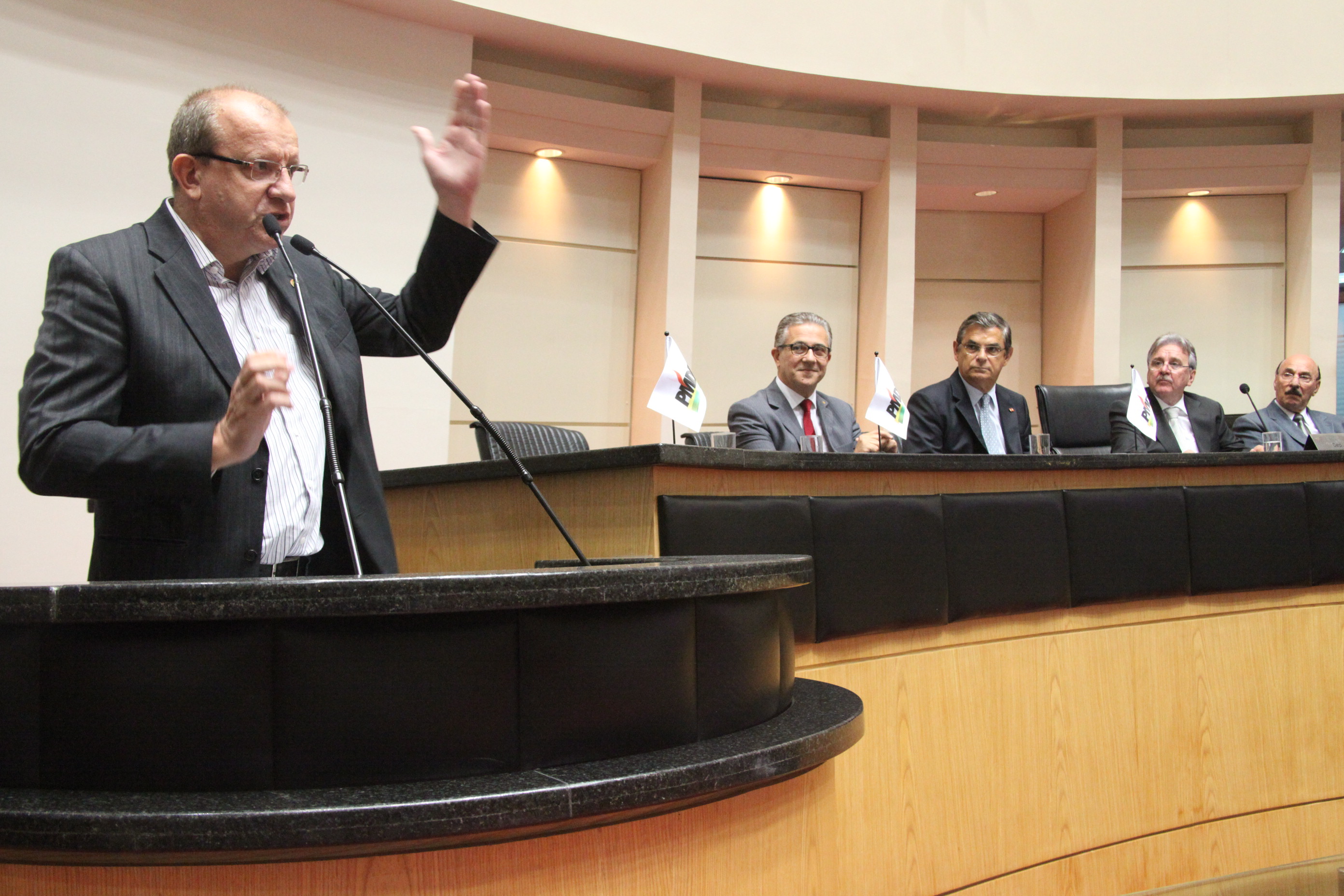 PMDB 48 ANOS. Foto: Fábio Queiroz / Agência AL