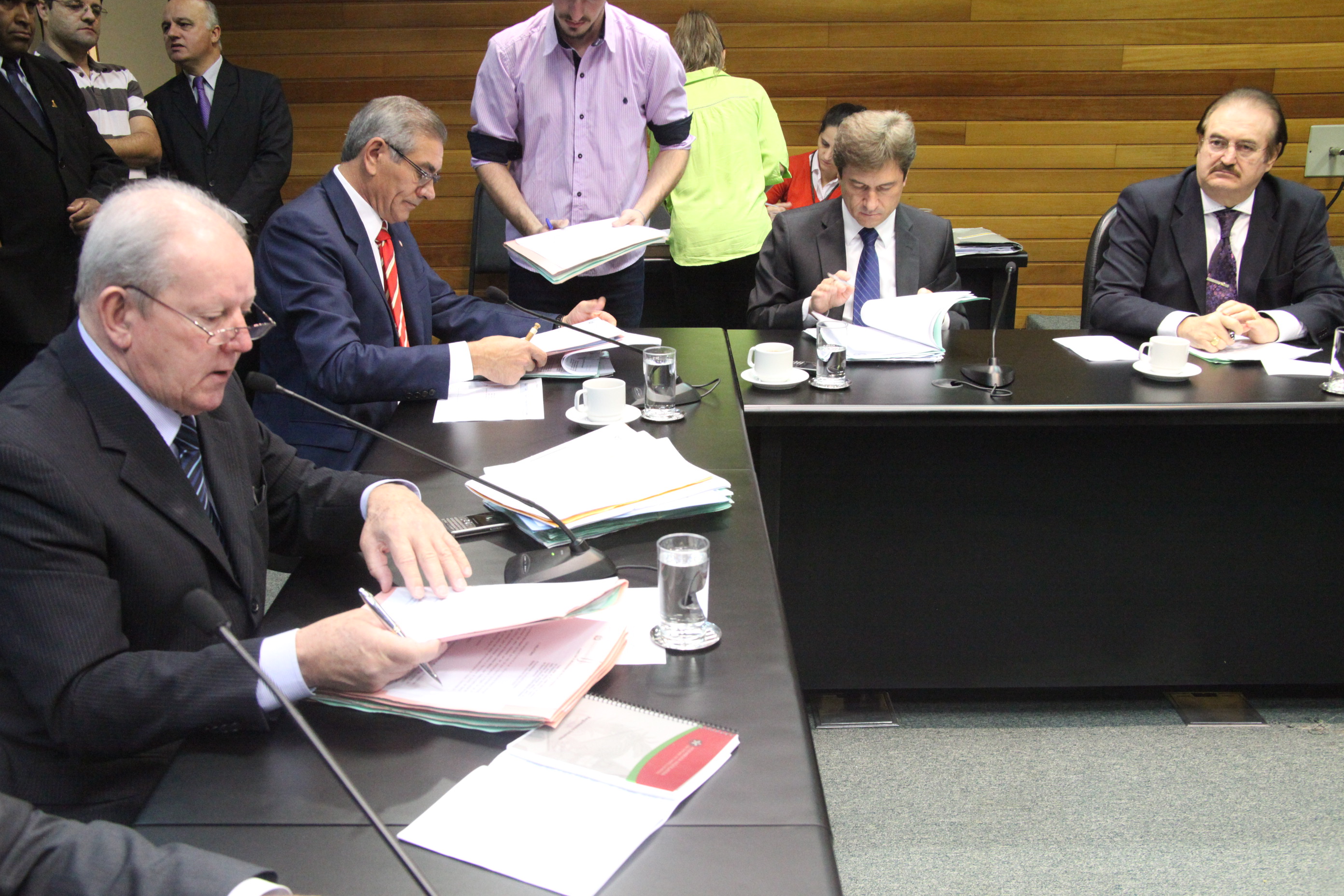 Reunião da Comissão de Constituição e Justiça. Foto: Fábio Queiroz / Agência AL