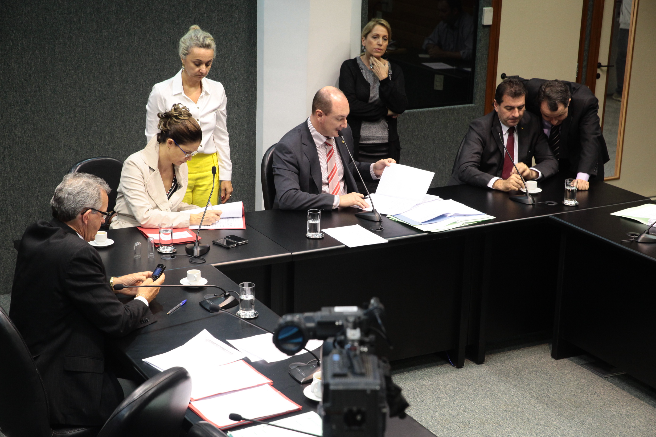Reunião da Comissão de Trabalho, Administração e Serviço Público. Foto: Miriam Zomer/Agência AL