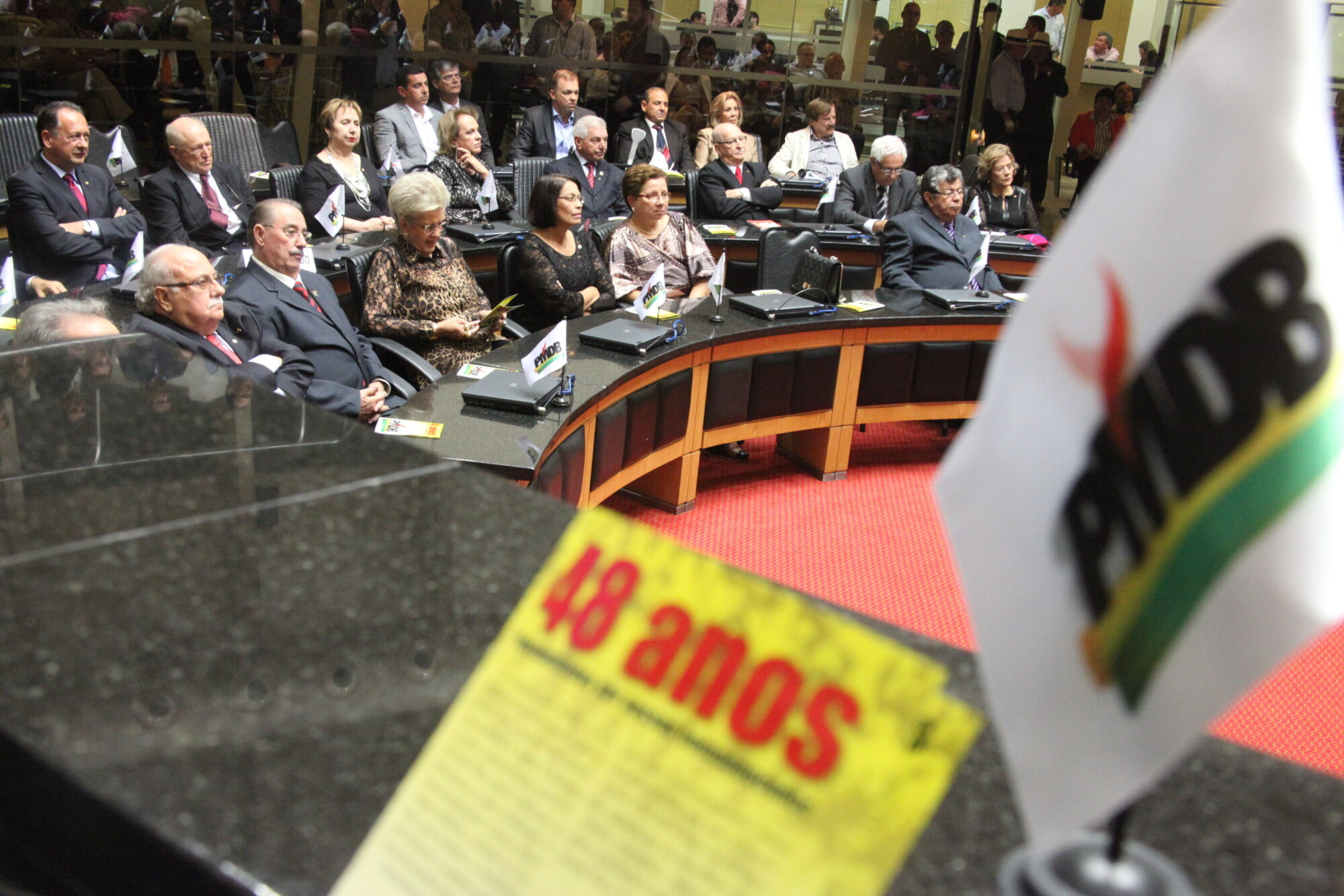 PMDB celebra 48 anos de fundação em SC com sessão solene no Parlamento