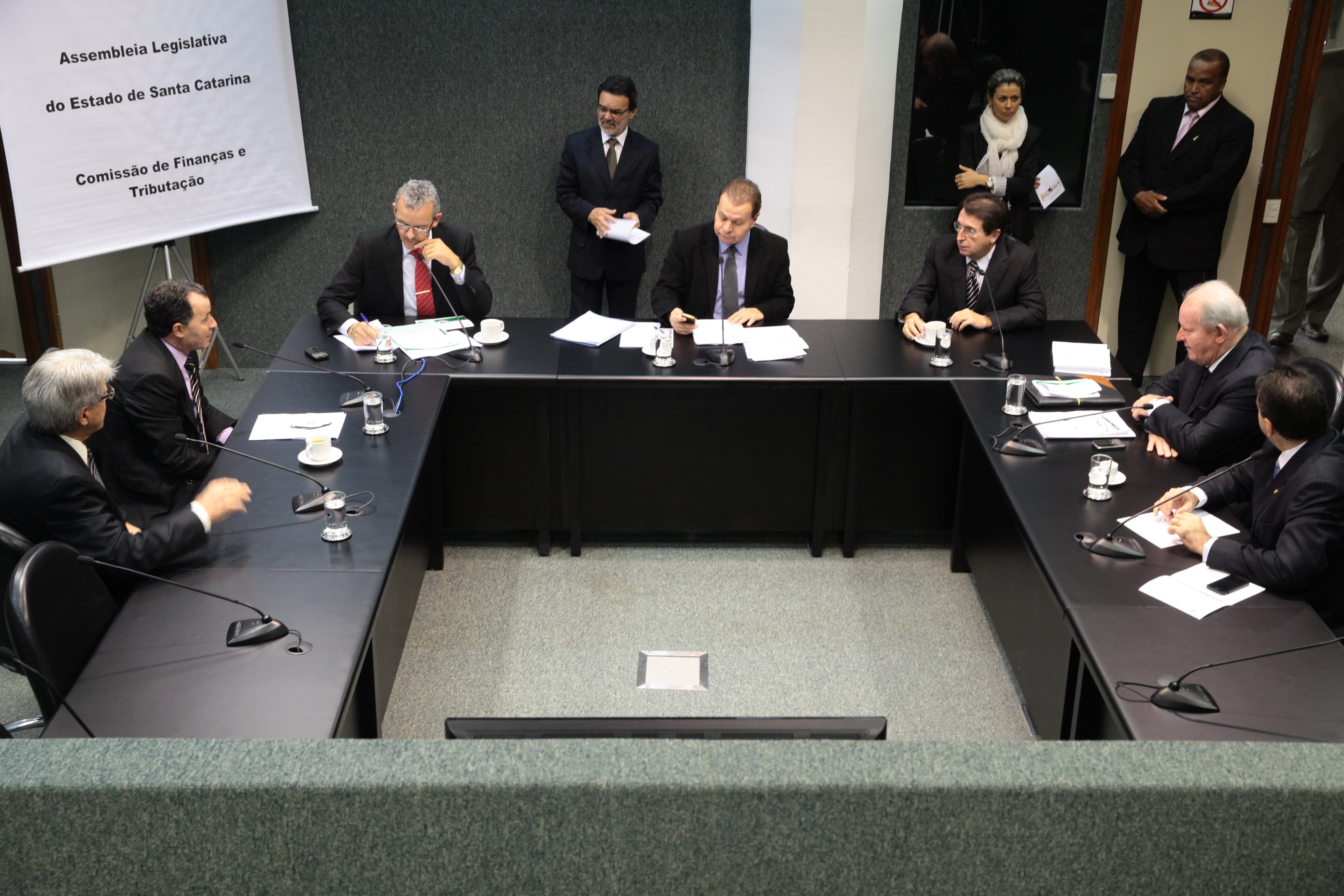 Reunião da Comissão de Finanças. Foto: Miriam Zomer /Agência AL