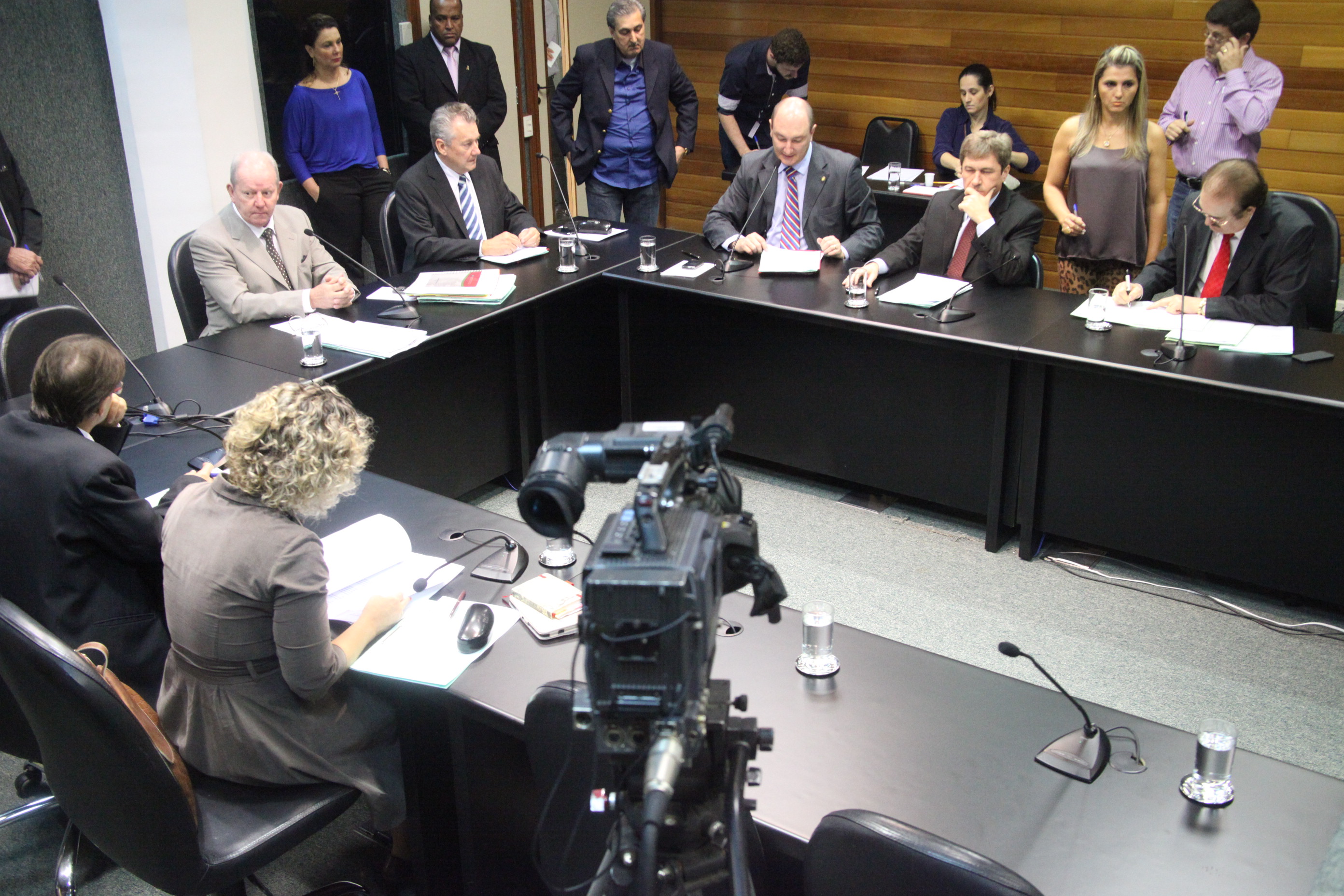 Reunião da Comissão de Constituição e Justiça. Foto: Fábio Queiroz / Agência AL