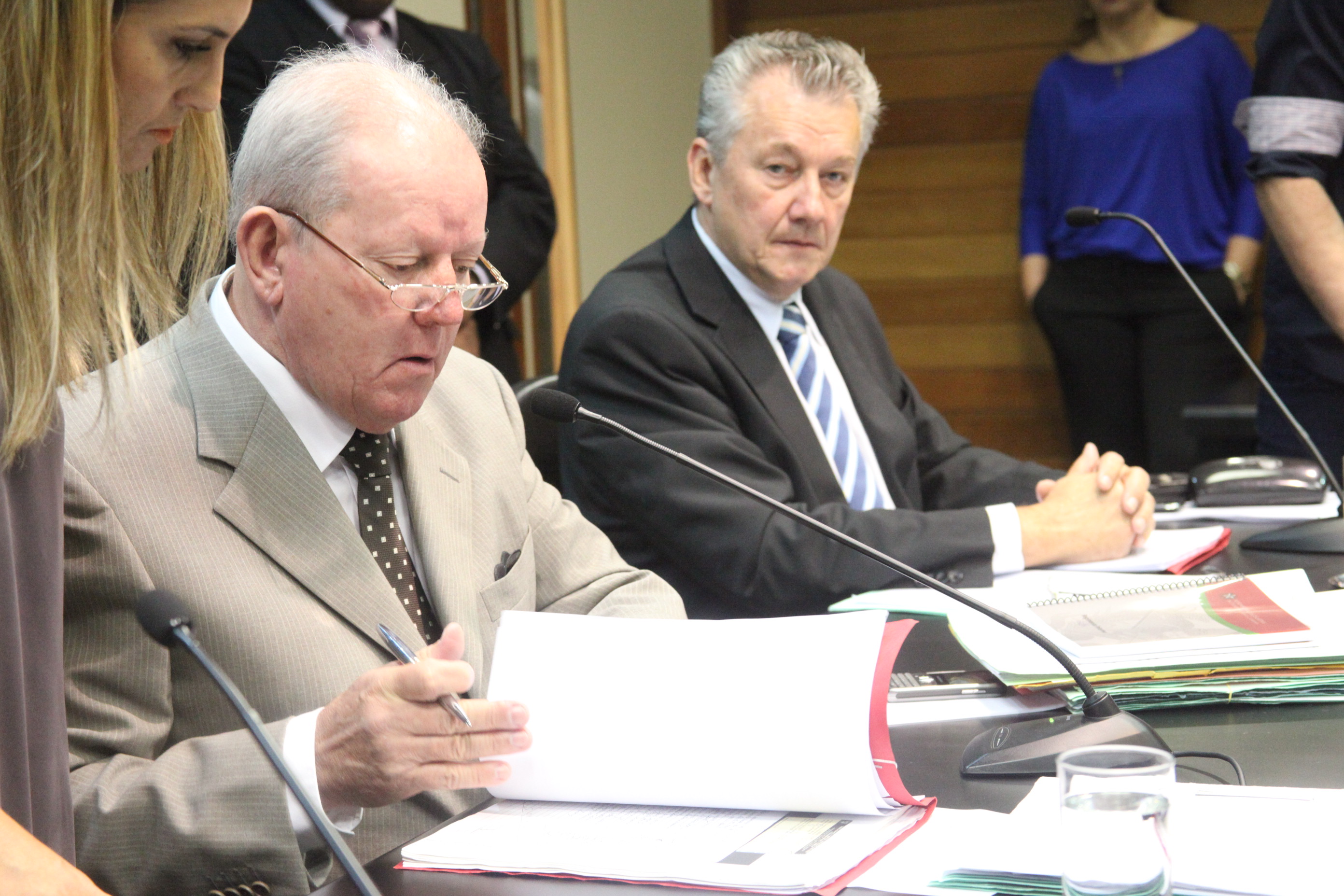 Reunião da Comissão de Constituição e Justiça. Foto: Fábio Queiroz / Agência AL