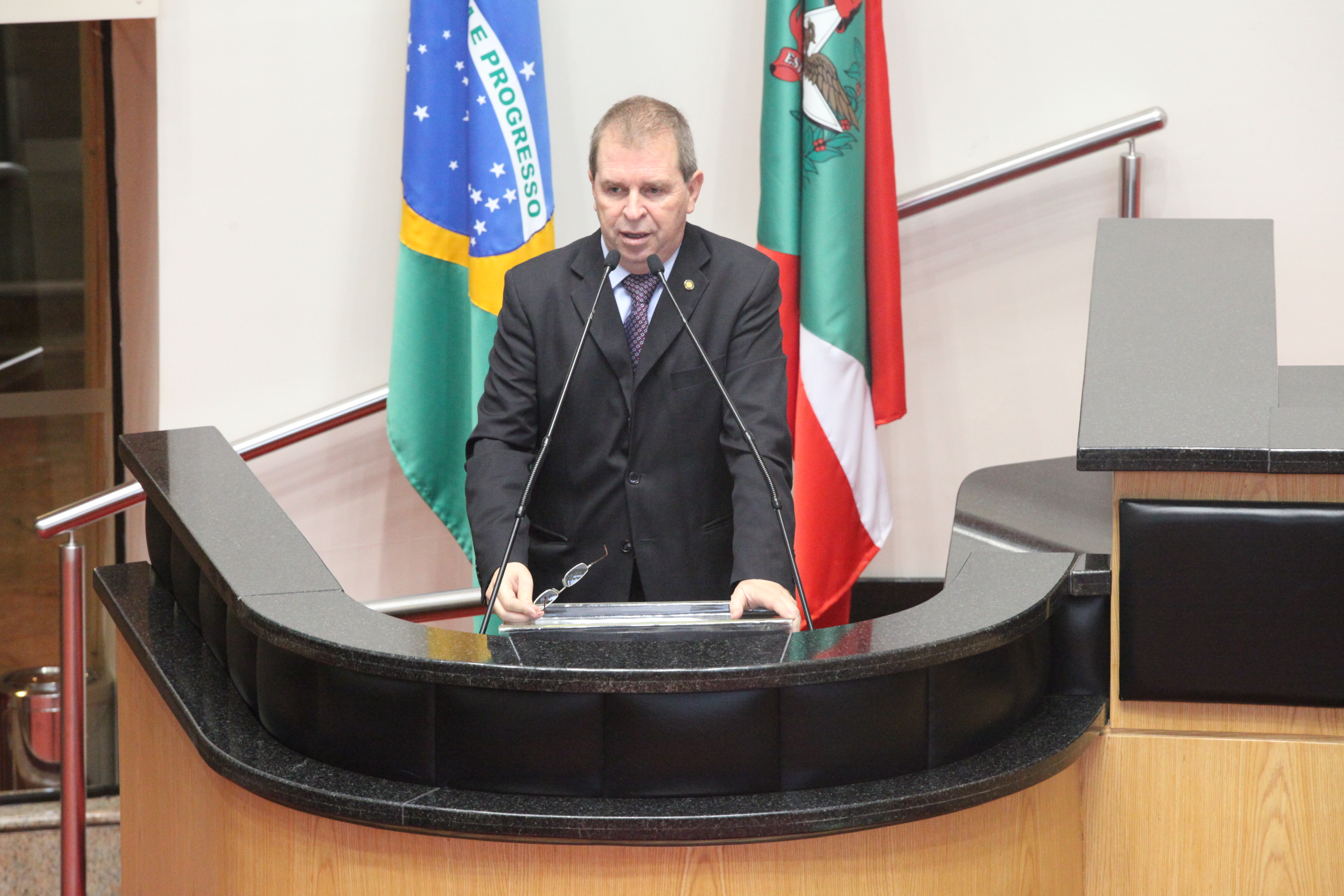 Deputado Maurício Eskudlark (PSD). Sessão Ordinária: Foto: Fábio Queiroz / Agência AL
