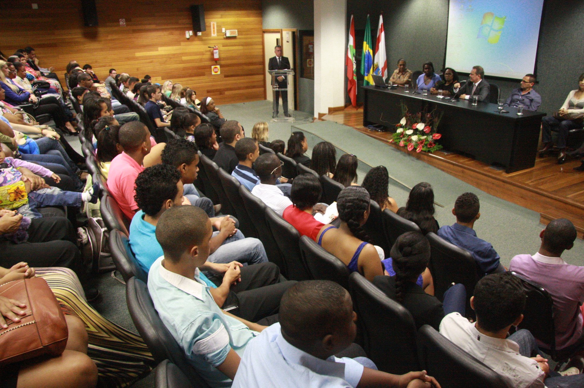 Solenidade de Ingresso de Estagiários no PAB