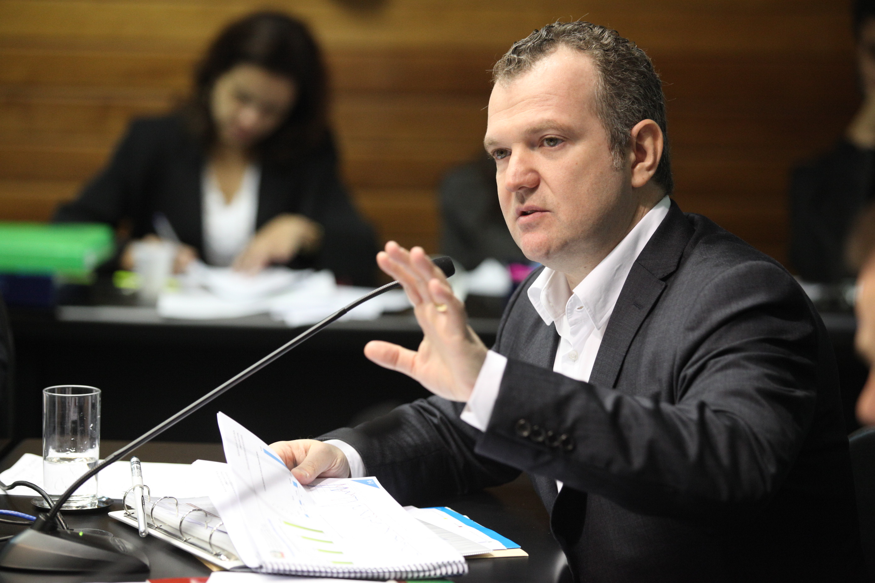. Reunião da Comissão de Finanças e Tributação. Antonio Gavazzoni. Secretário de Estado da Fazenda. Fotos: Solon Soares/Agência AL
