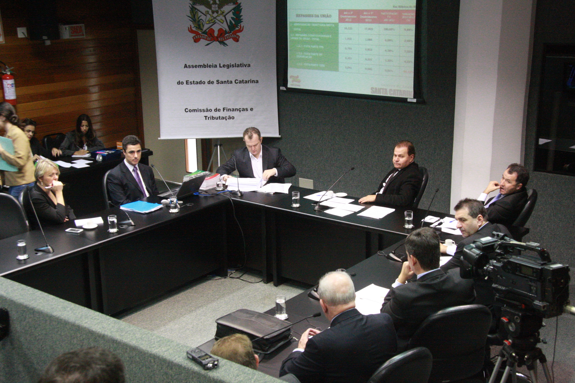Reunião da Comissão de Finanças e Tributação. Foto: Jonas Lemos Campos/Agência AL