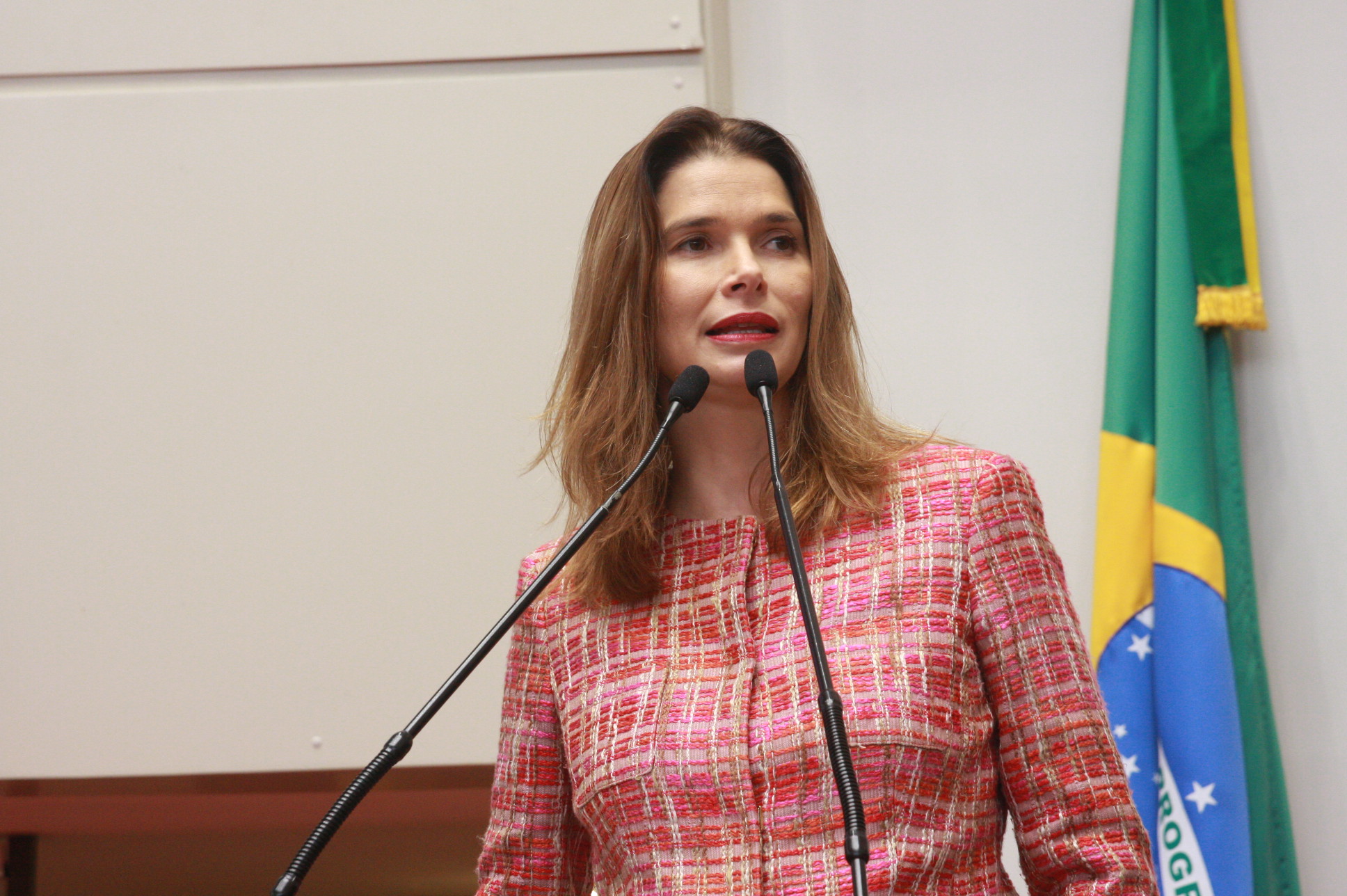 Sessão Ordinária - Plenário Osni Régis - Dep. Angela Albino (PCdoB) - Foto: Eduardo Guedes de Oliveira / Agência AL