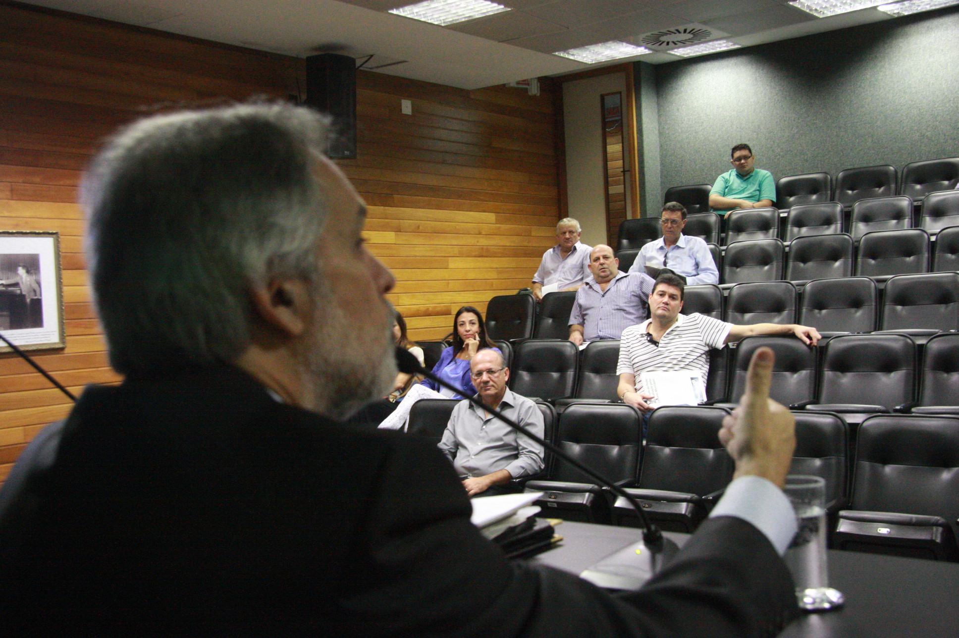 Palestra Desembargador Henrique Blasi. Foto: Jonas Lemos Campos / Agência AL
