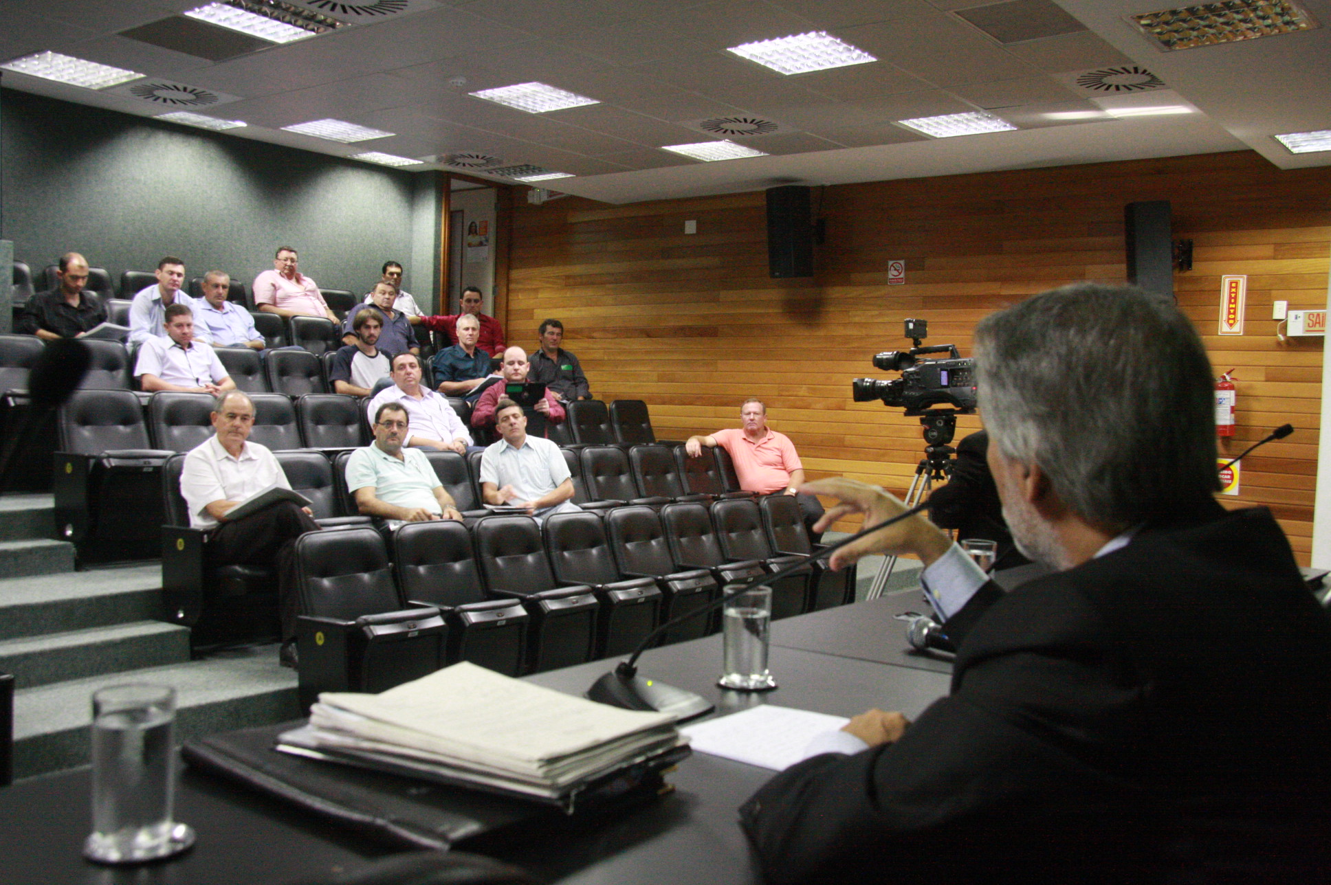Palestra Desembargador Henrique Blasi. Foto: Jonas Lemos Campos / Agência AL