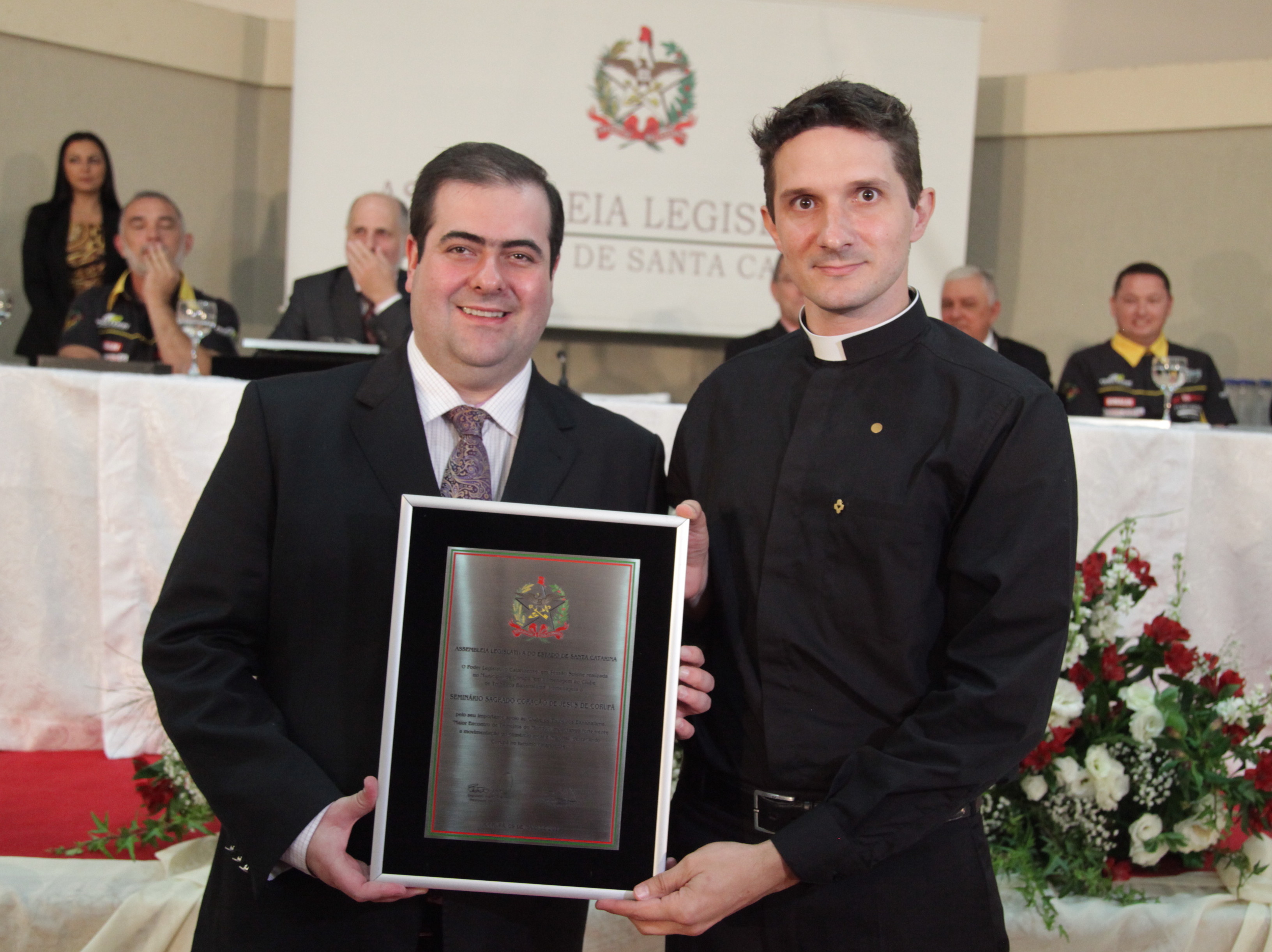 Sessao Solene em Homenagem a BANANALAMA 2014 Corupa SC    Foto  Carlos Kilian Agencia Al