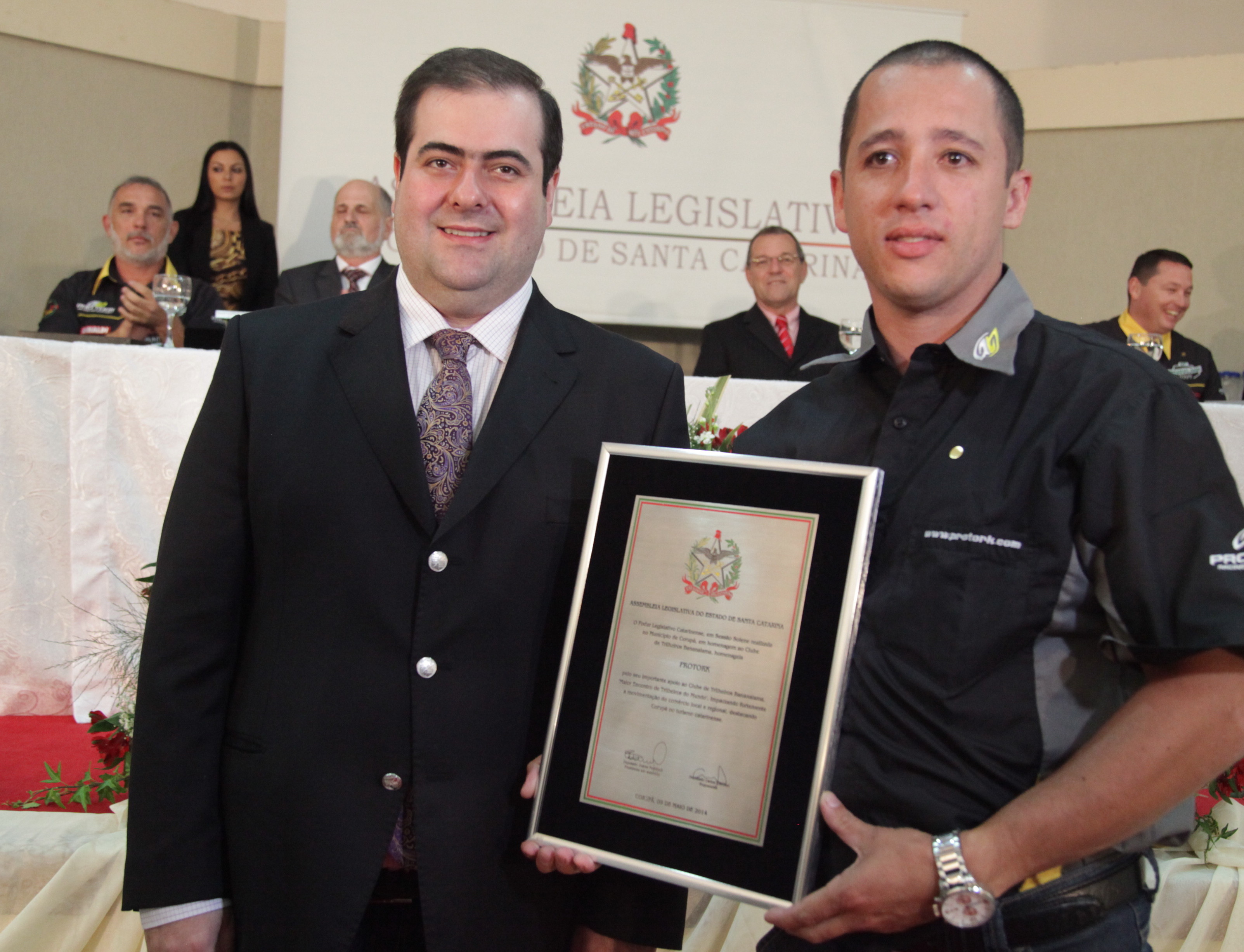 Sessao Solene em Homenagem a BANANALAMA  2014 Corupa SC   Foto  Carlos Kilian Agencia Al