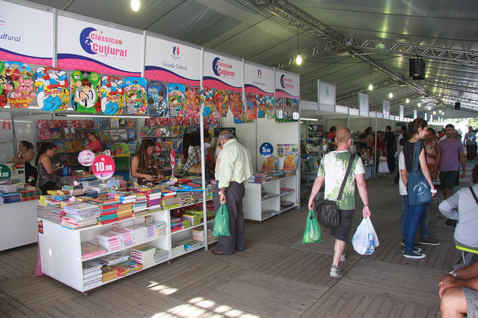 7ª Feira Catarinense do Livro. Foto: Eduardo Guedes de Oliveira / Agência AL