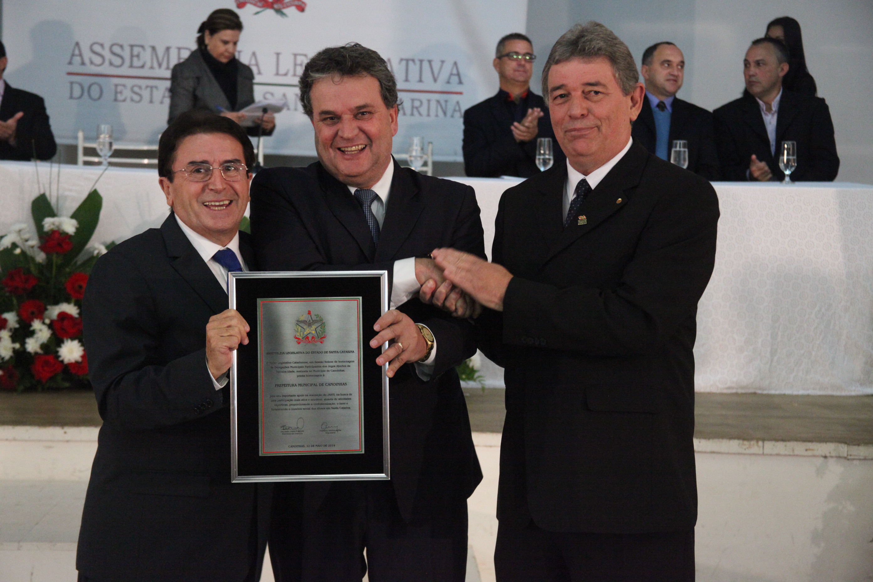 Sessão Solene em homenagem aos participantes do 7º Jasti. Foto: Fábio Queiroz / Agência AL