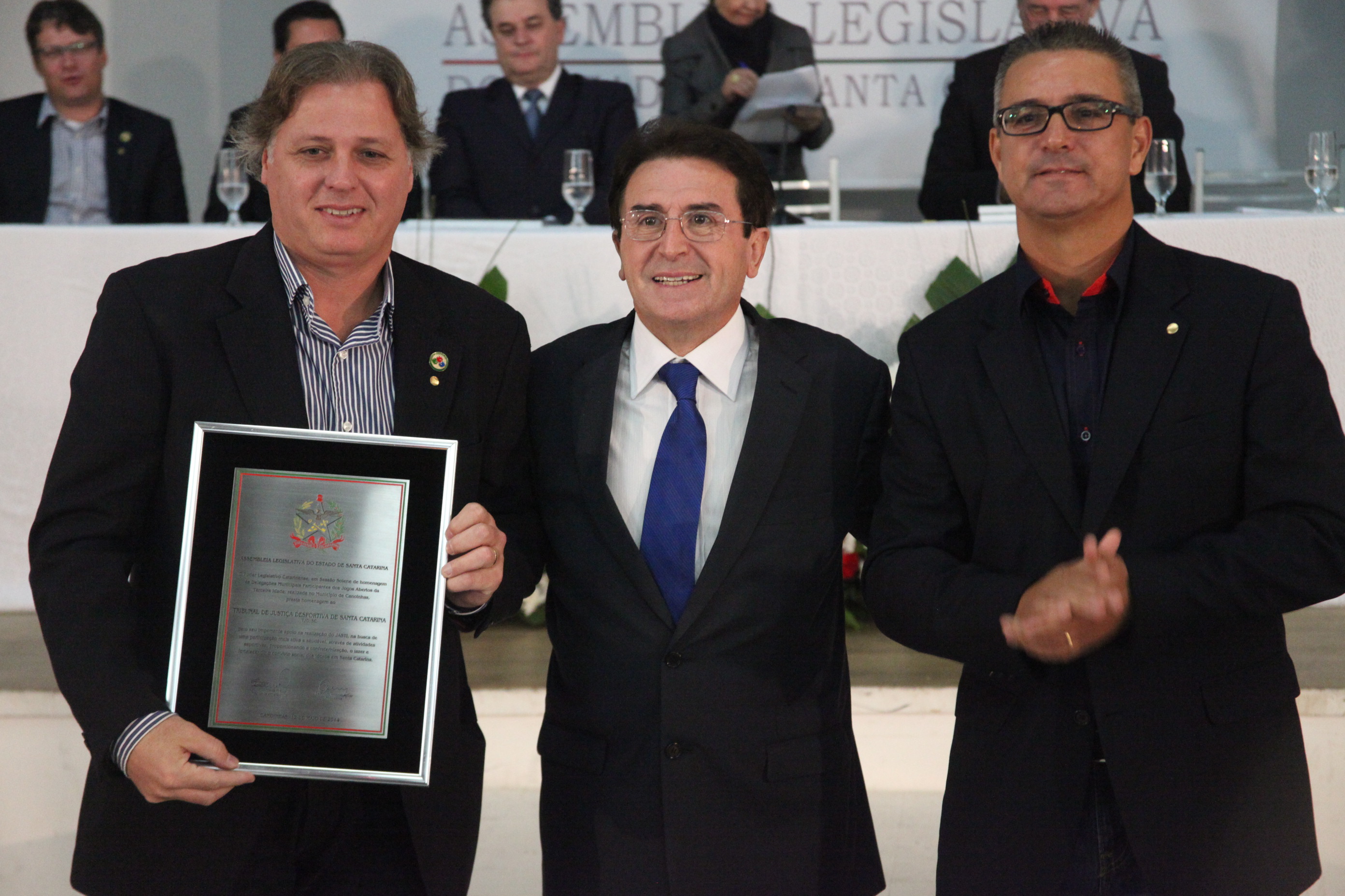Sessão Solene em homenagem aos participantes do 7º Jasti. Foto: Fábio Queiroz / Agência AL