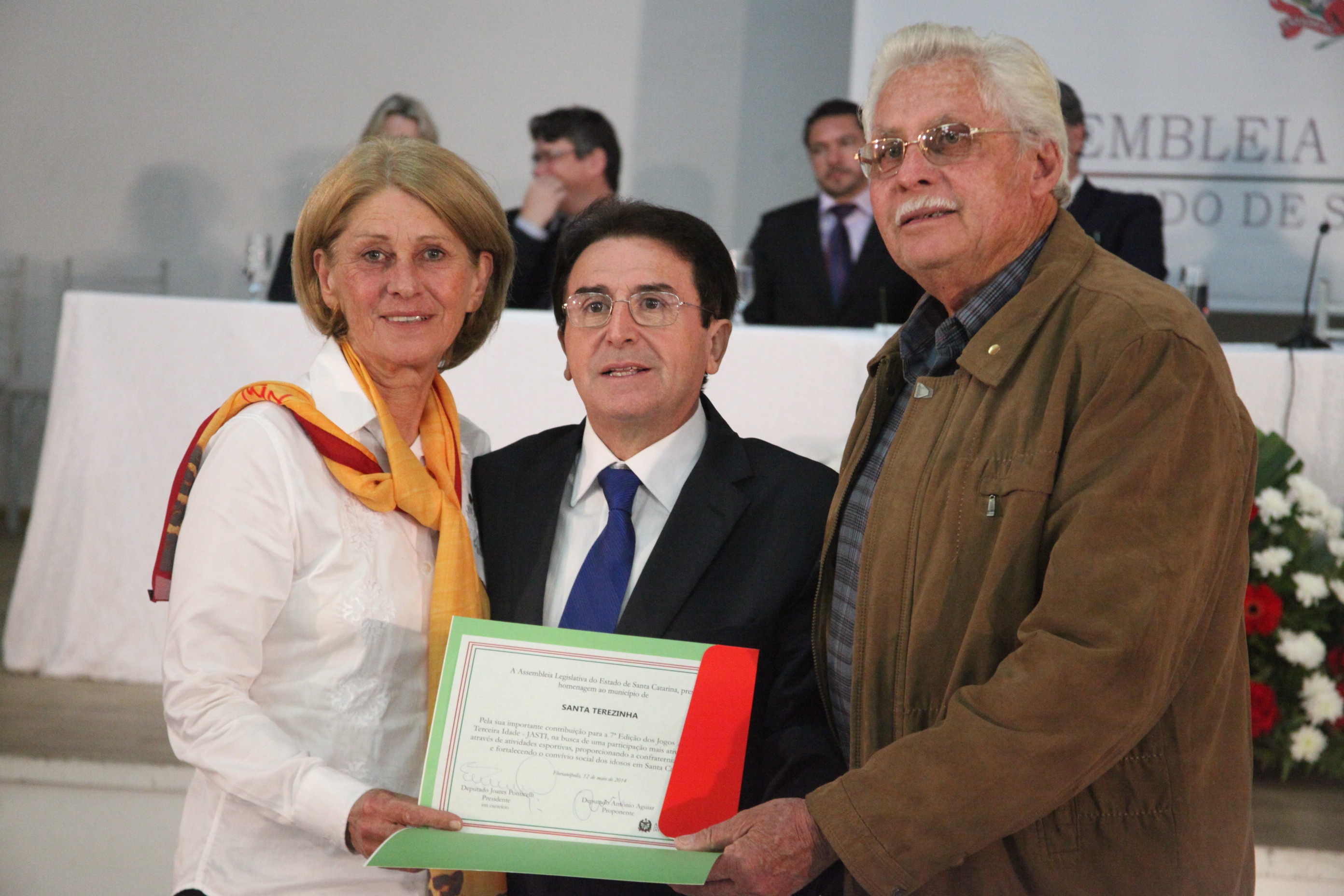 Sessão Solene em homenagem aos participantes do 7º Jasti. Foto: Fábio Queiroz / Agência AL