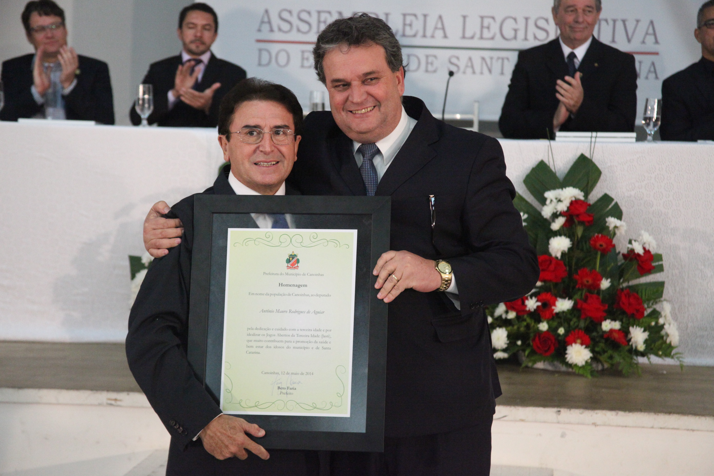 Sessão Solene em homenagem aos participantes do 7º Jasti. Foto: Fábio Queiroz / Agência AL